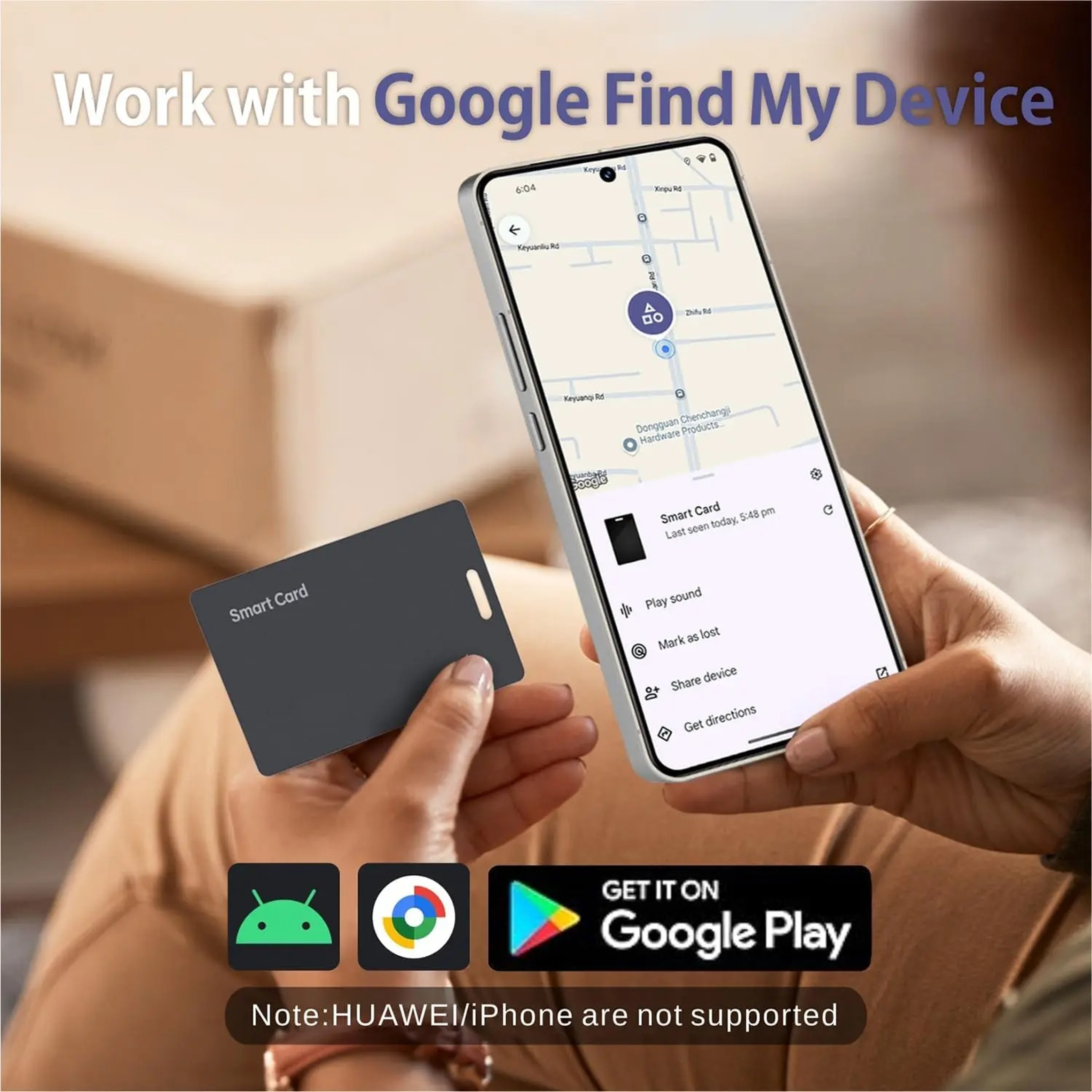 Wallet Finder For Android Smart Card Tracker Tag Wireless Rechargeable Item Locator Google App Wall 4