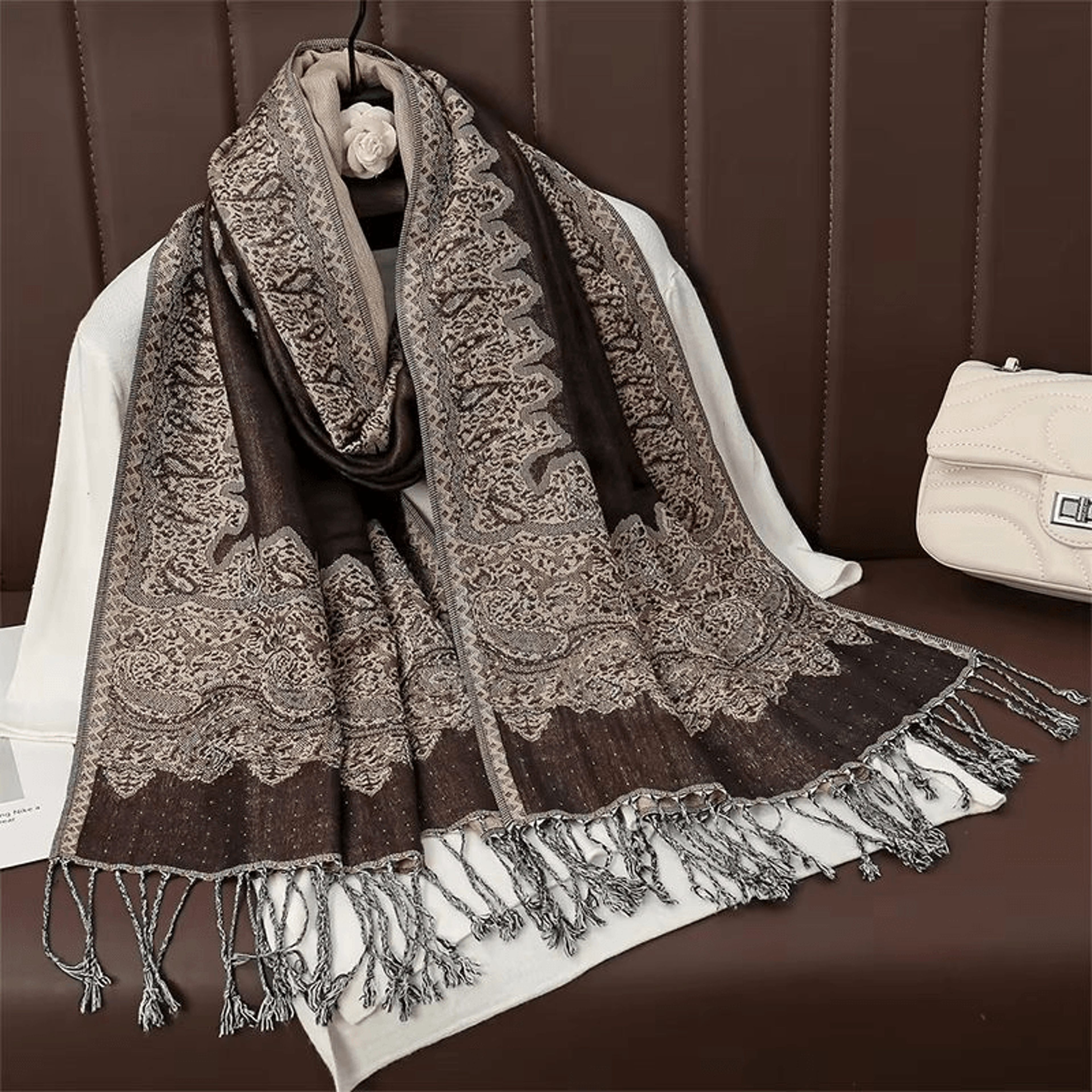 Breathable cashmere wrap for women