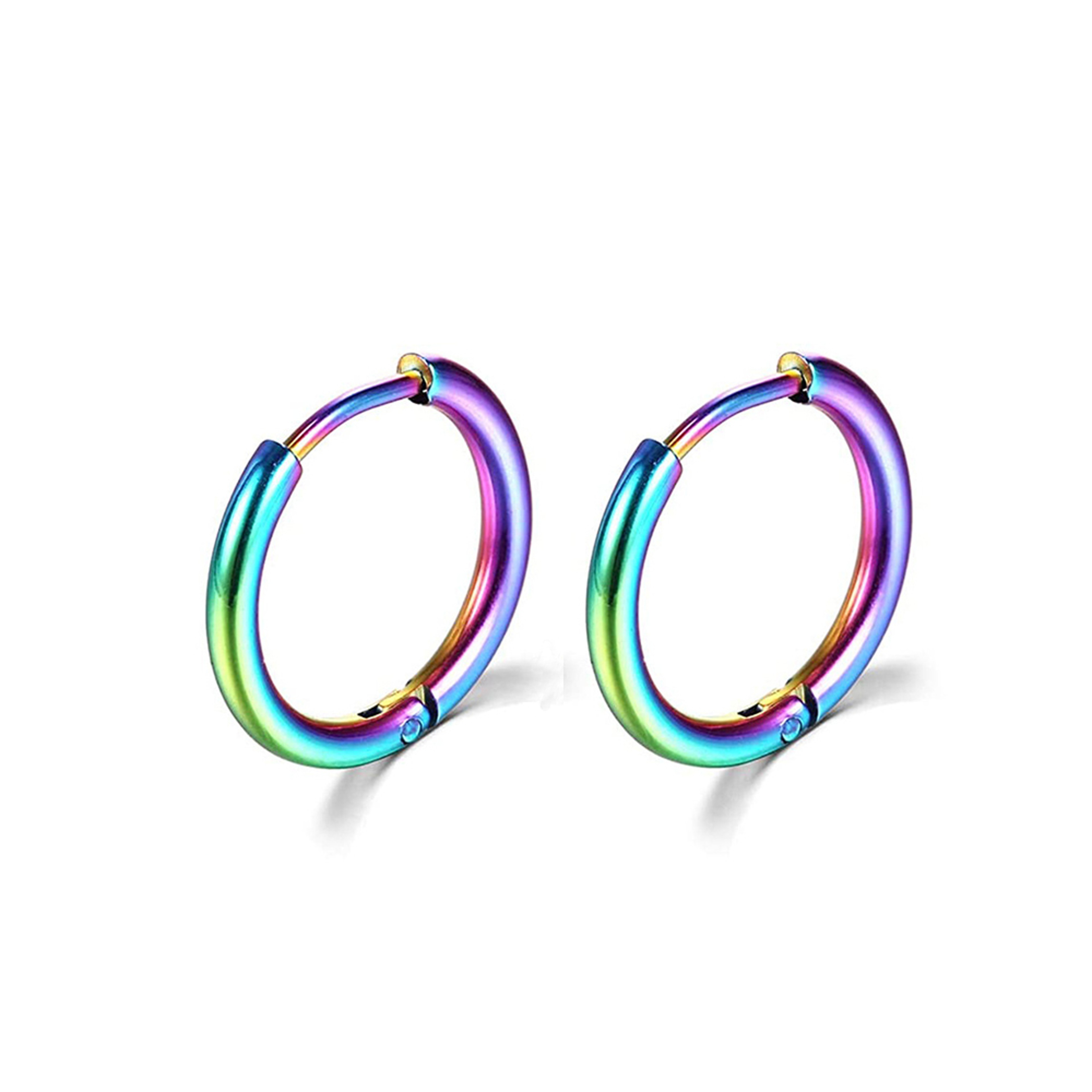 Stainless Steel Hoop Earrings For Women And Men Gold Color Small Earrings For Girls Durable Jewelle 5