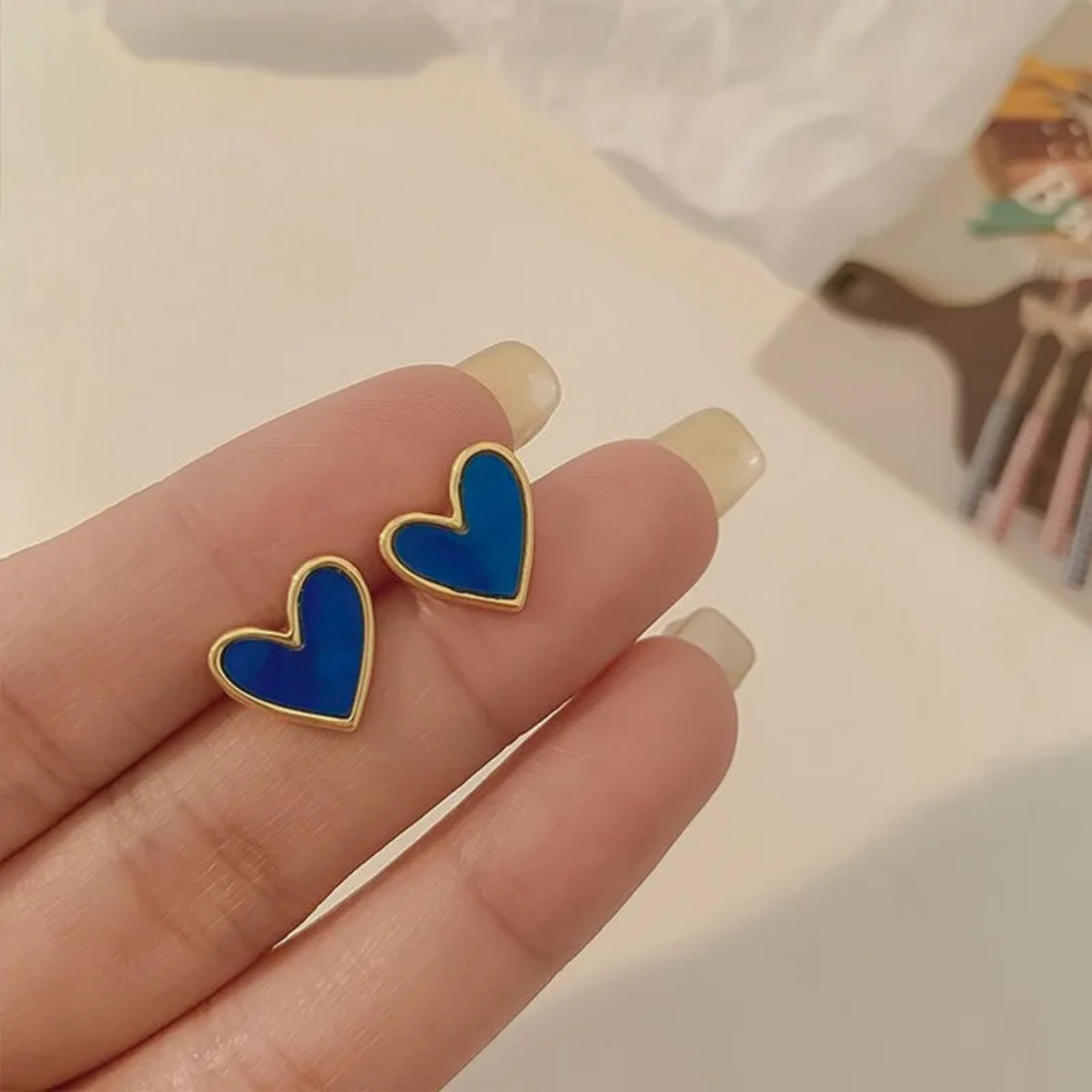 Fashion Love Heart Pearl Earrings For Women Sweet Elegant Drop Earrings Trend Jewellery Accessories 7