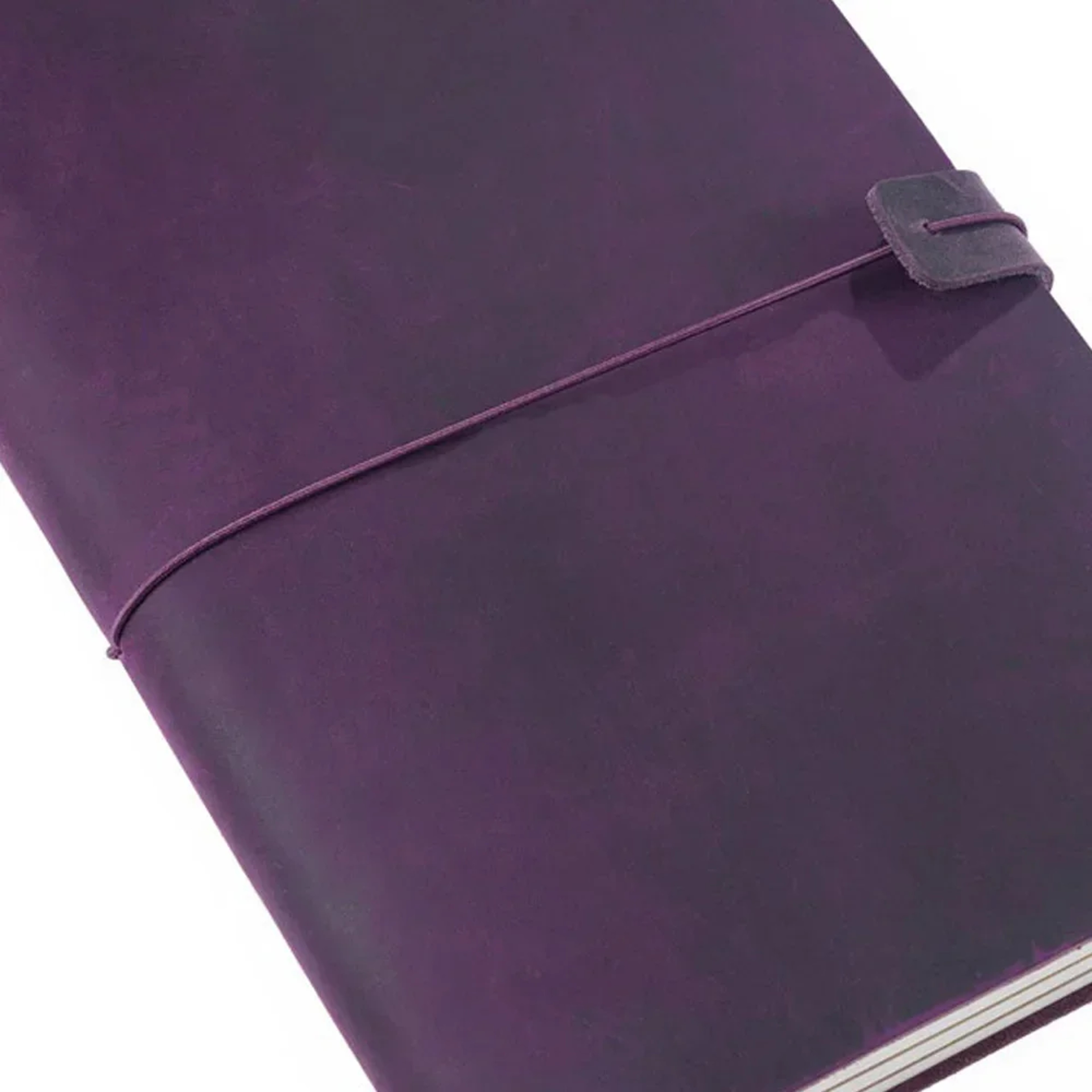 Genuine Leather Journal, Traveler Notebook, Retro Handmade Diary, Portable Sketchbook, Cow hide Gift Planner – view 12