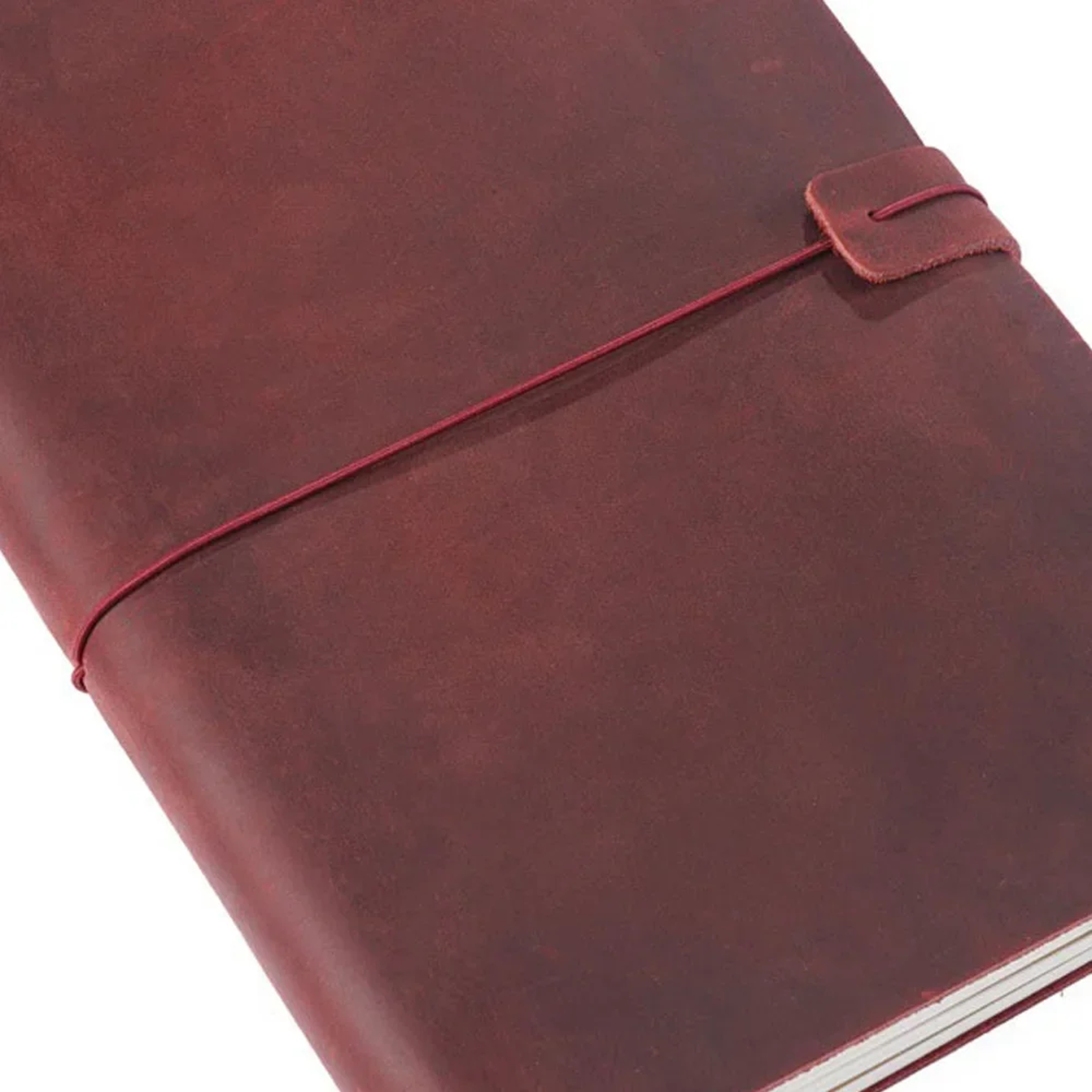 Genuine Leather Journal, Traveler Notebook, Retro Handmade Diary, Portable Sketchbook, Cow hide Gift Planner – view 13