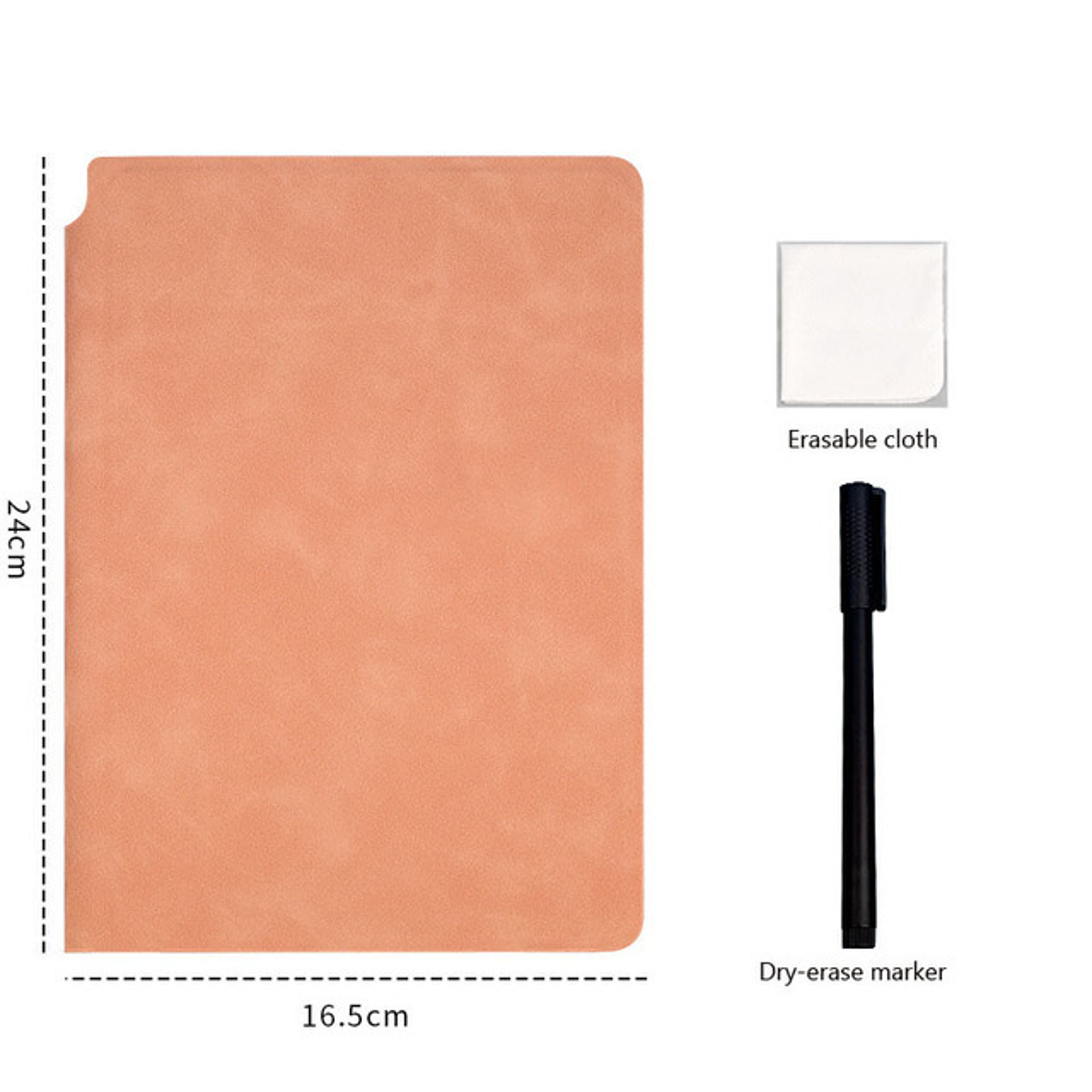 Reusable Whiteboard Notebook Memo Book Weekly Planner With Free Pen  Cloth Portable Notebooks For E 7