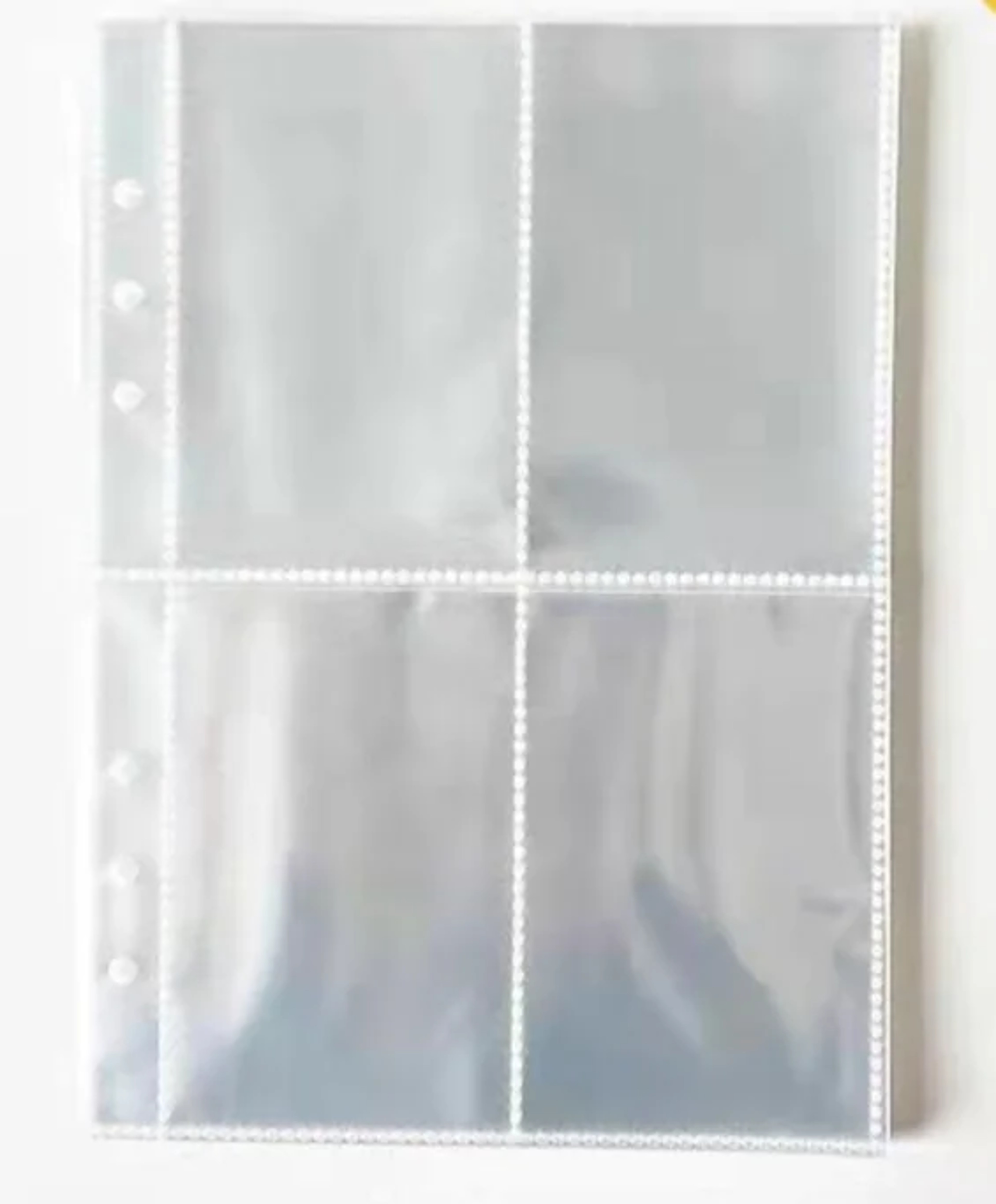 White Blue Binder Photo Cards Collect Book Diary Agenda Planner Cover Album Stationery For Organizi 8