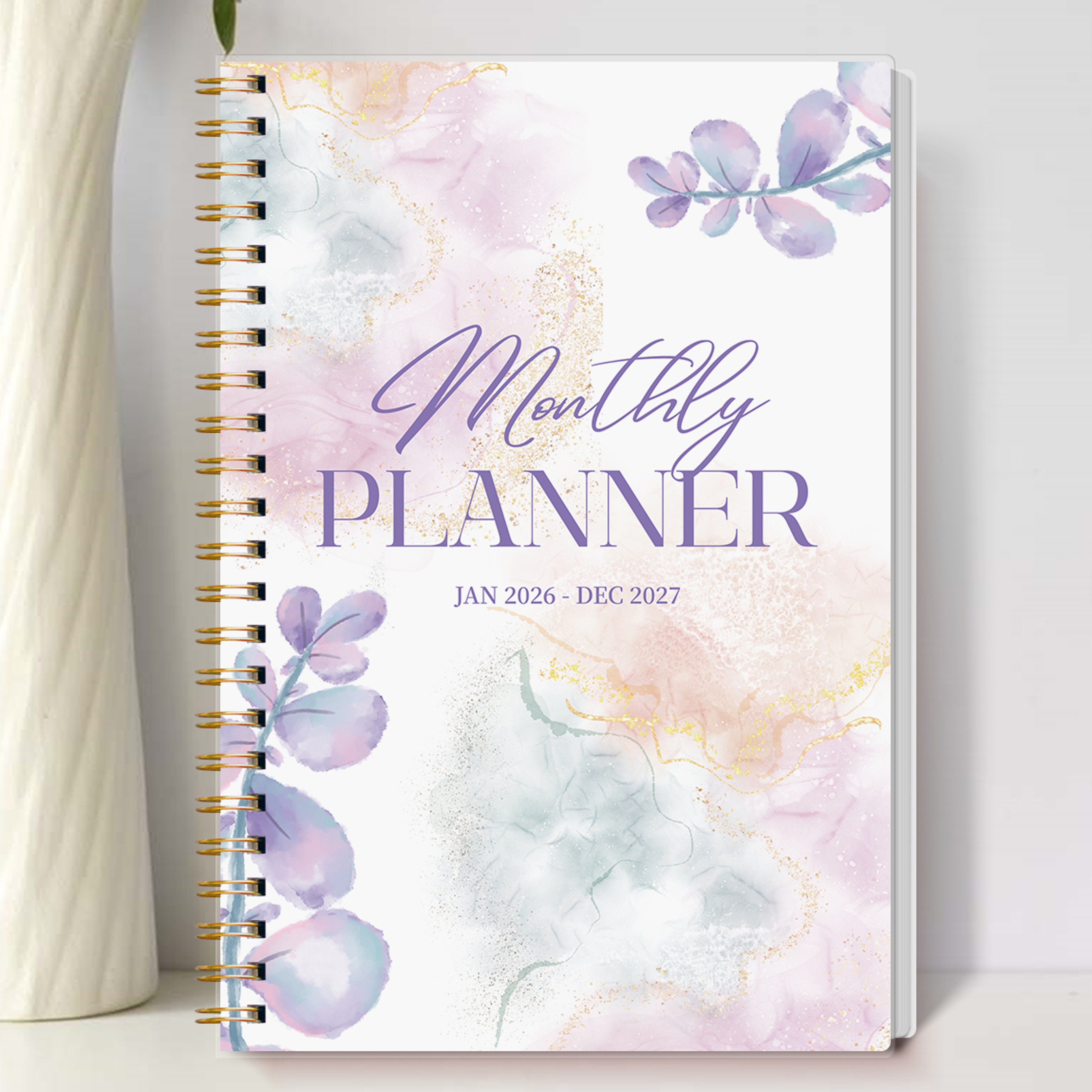 Weekly  Monthly Planner Spiral Organizer With Calendar  Notes School  Office Supplies Schedule  Pla 0