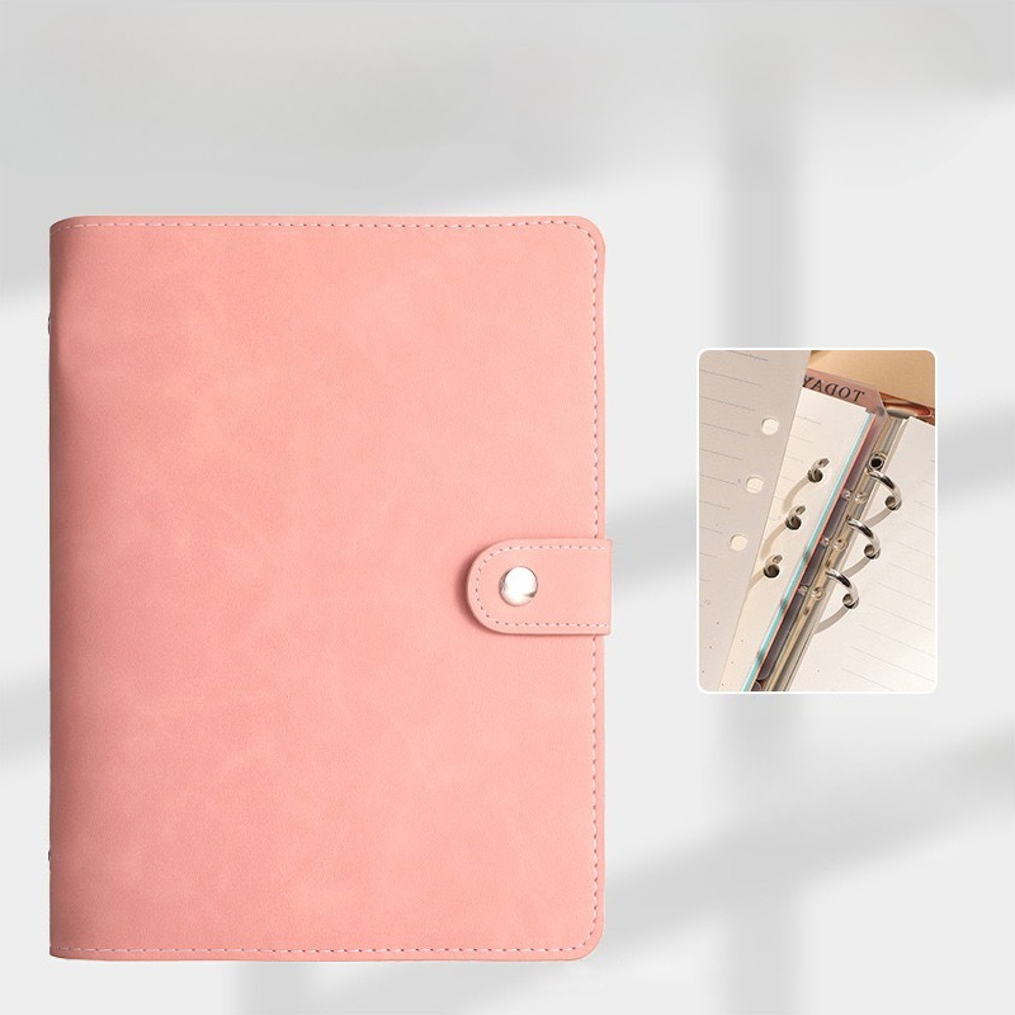 Soft Binder Photo Cards Collect Book Diary Agenda Planner Bullet Cover Album Stationery Organizer 3