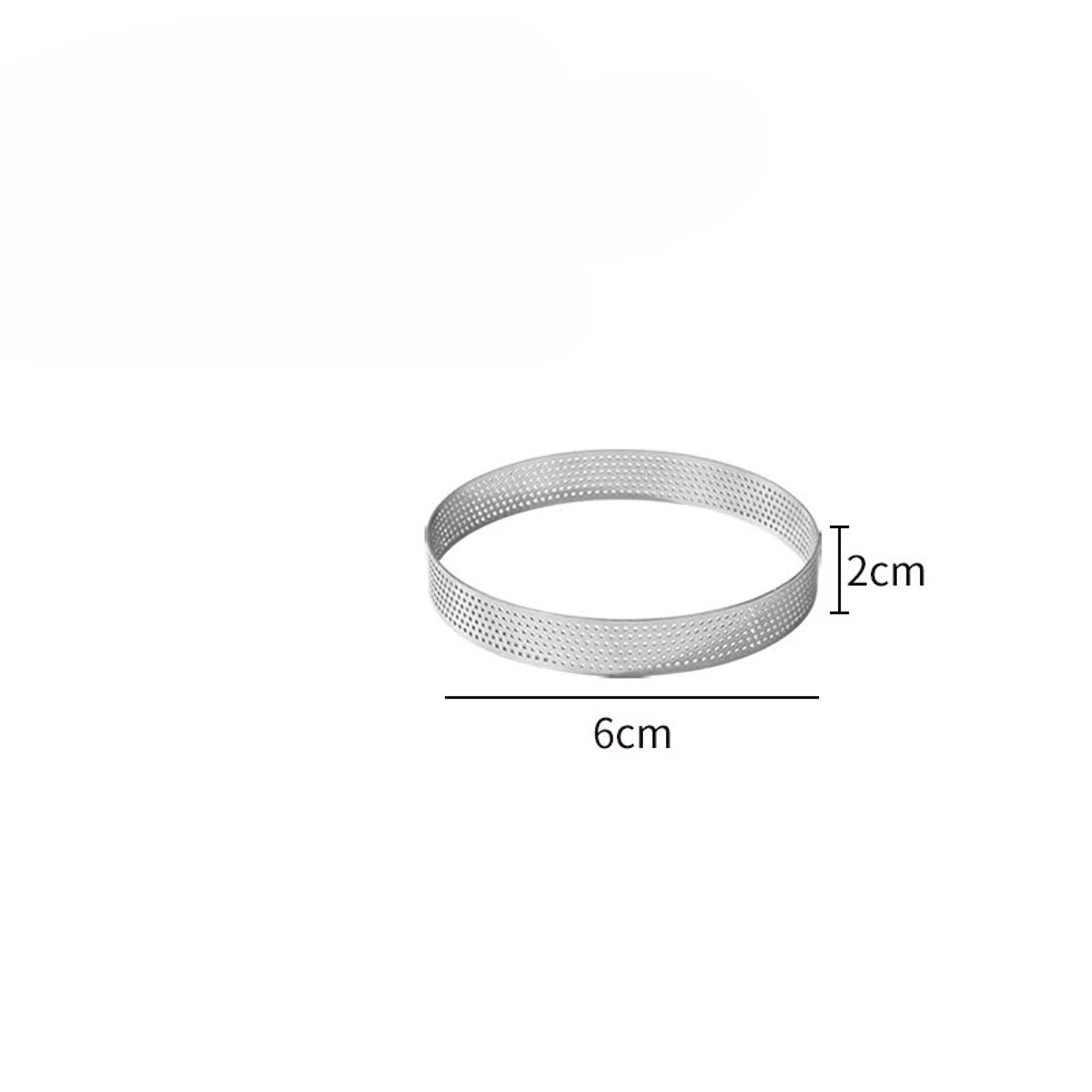 Classic Stainless Steel Mousse Ring Cake Mold, Tart Bottom Tower, Fruit Pie Quiches Baking Tool – view 8