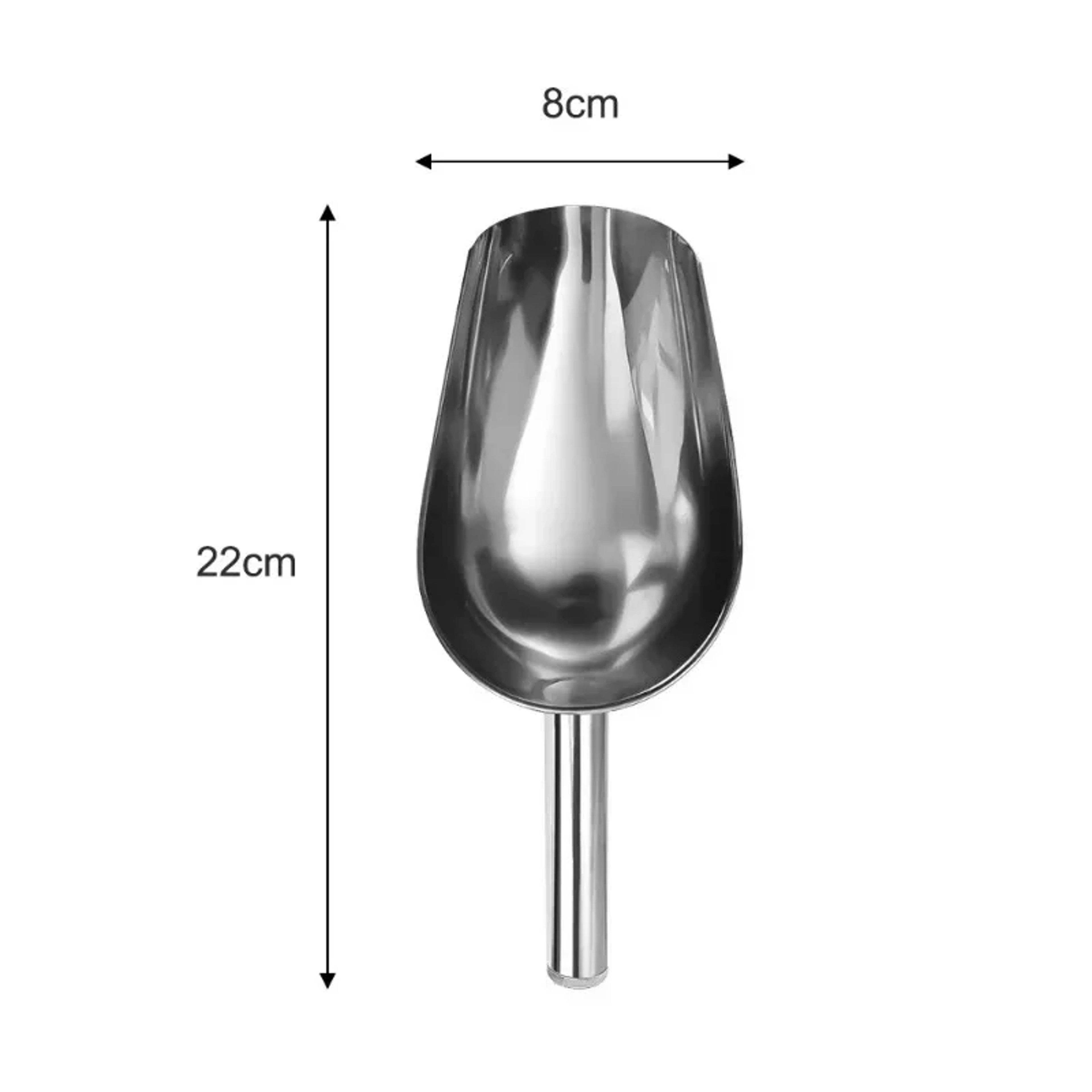 Multi Functional Stainless Steel Ice Scoop Coffee Beans And Flour Measuring Tool Durable Kitchen Sc 5