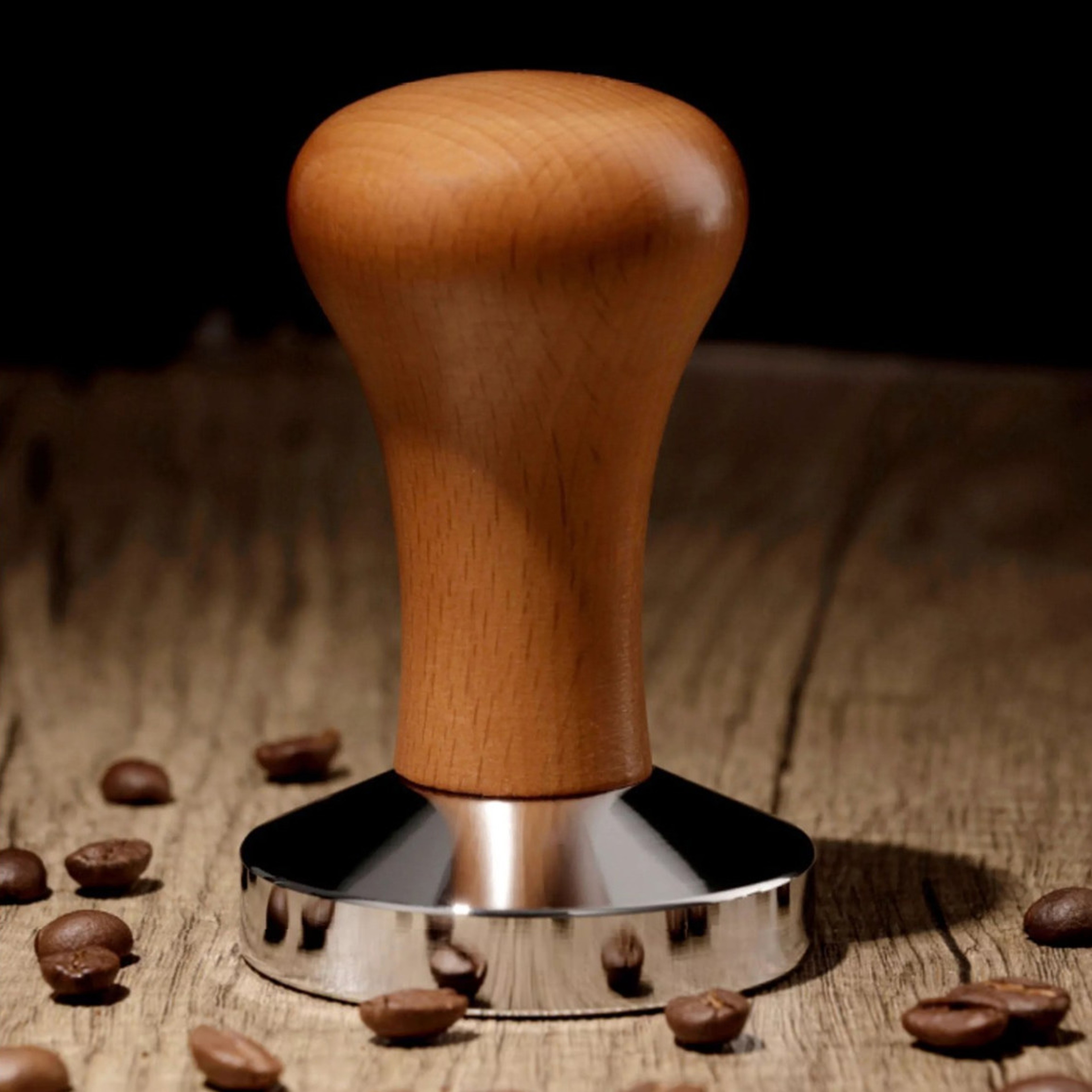 Aluminium Espresso Tamper, Durable Coffee Powder Compactor, Fit for Perfect Coffee Grounds – view 1