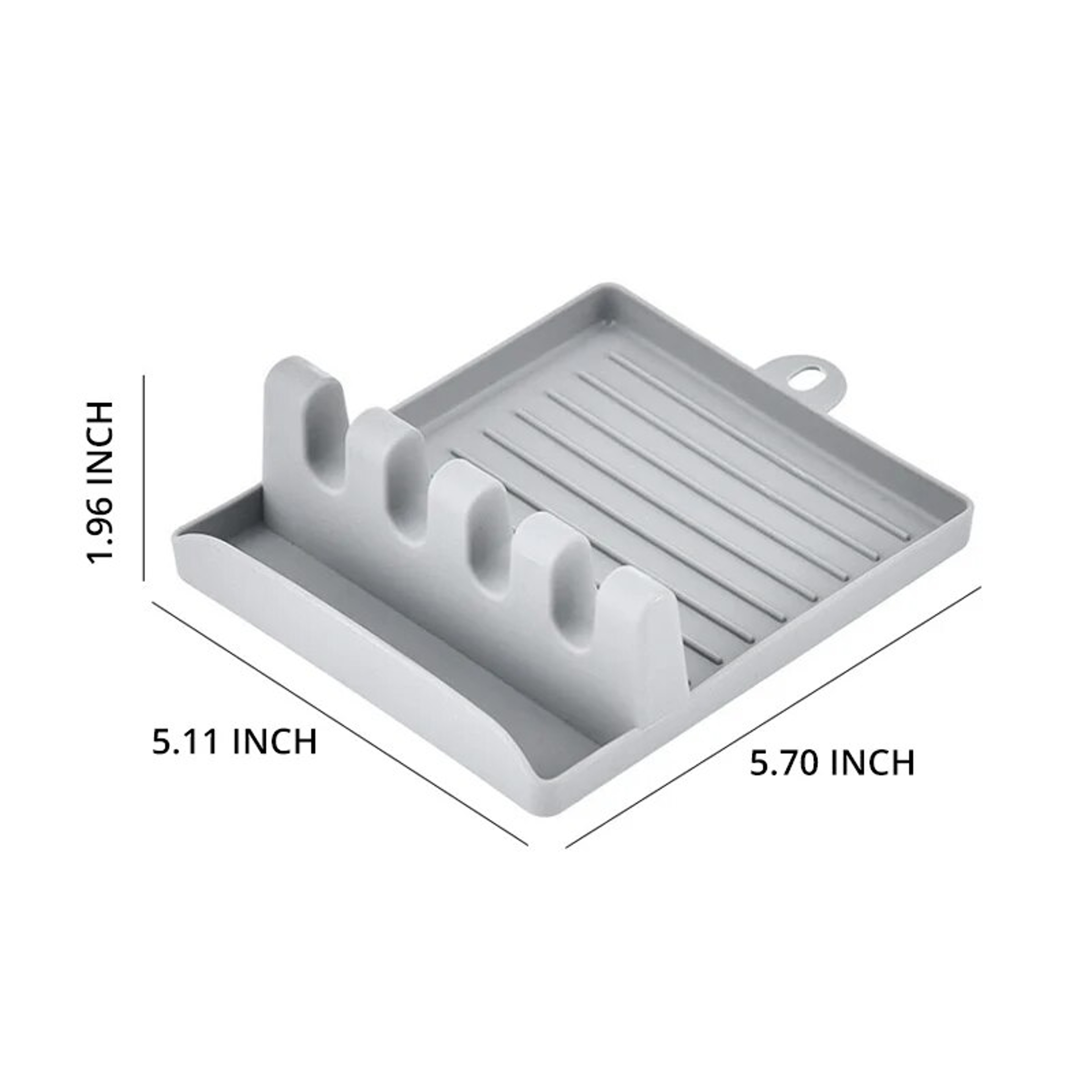 Patula Rack for Pot Lids, Counter Top Spoon Shelf, Shovel Spoon Rack, Soup Spoon Pad, Chopsticks Holder – view 9