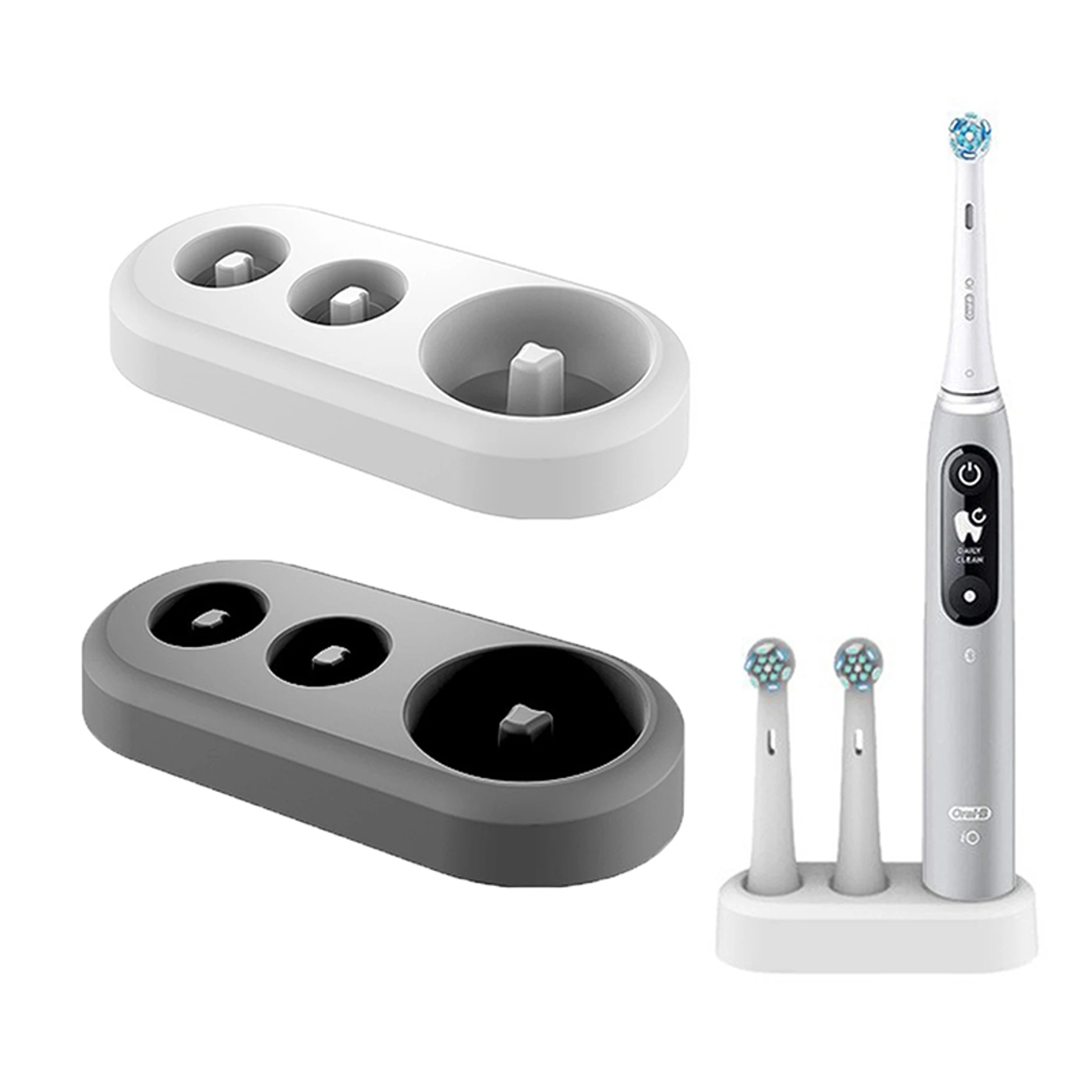 Electric Toothbrush Holder Replacement Stand Base Compatible With Oral B Toothbrush Organizer For B 0