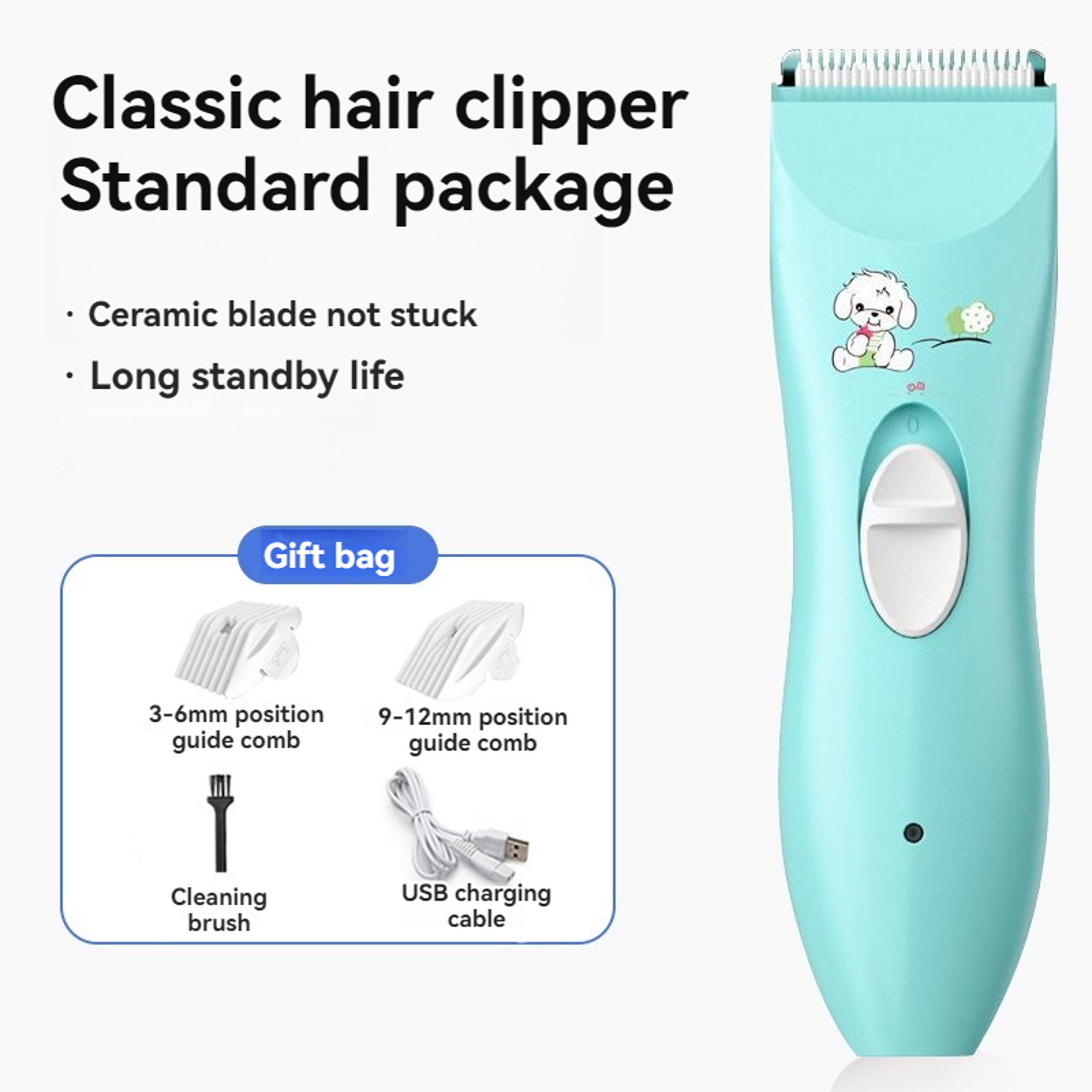 Baby Hair Clipper, Quiet Shaving Electric Pusher, Silent Baby Hair Shaving, Fetal Hair Cutting Tool, No Lubricating Oil – view 7