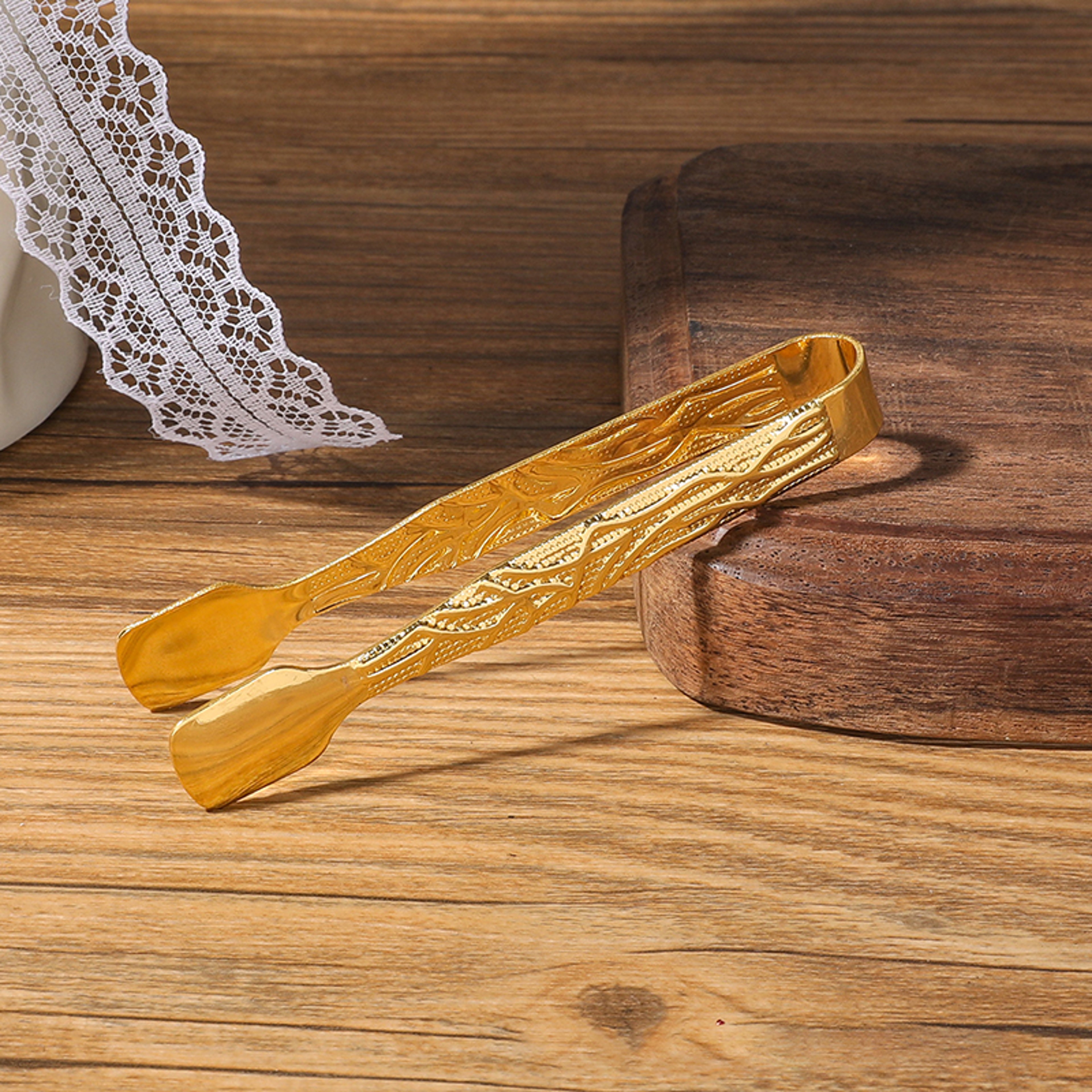 Aroma Therapy Solid Spice Iron Clip, Fragrance Accessories Clip, Middle East Africa Gold Electroplating Diagonal Flat – view 7