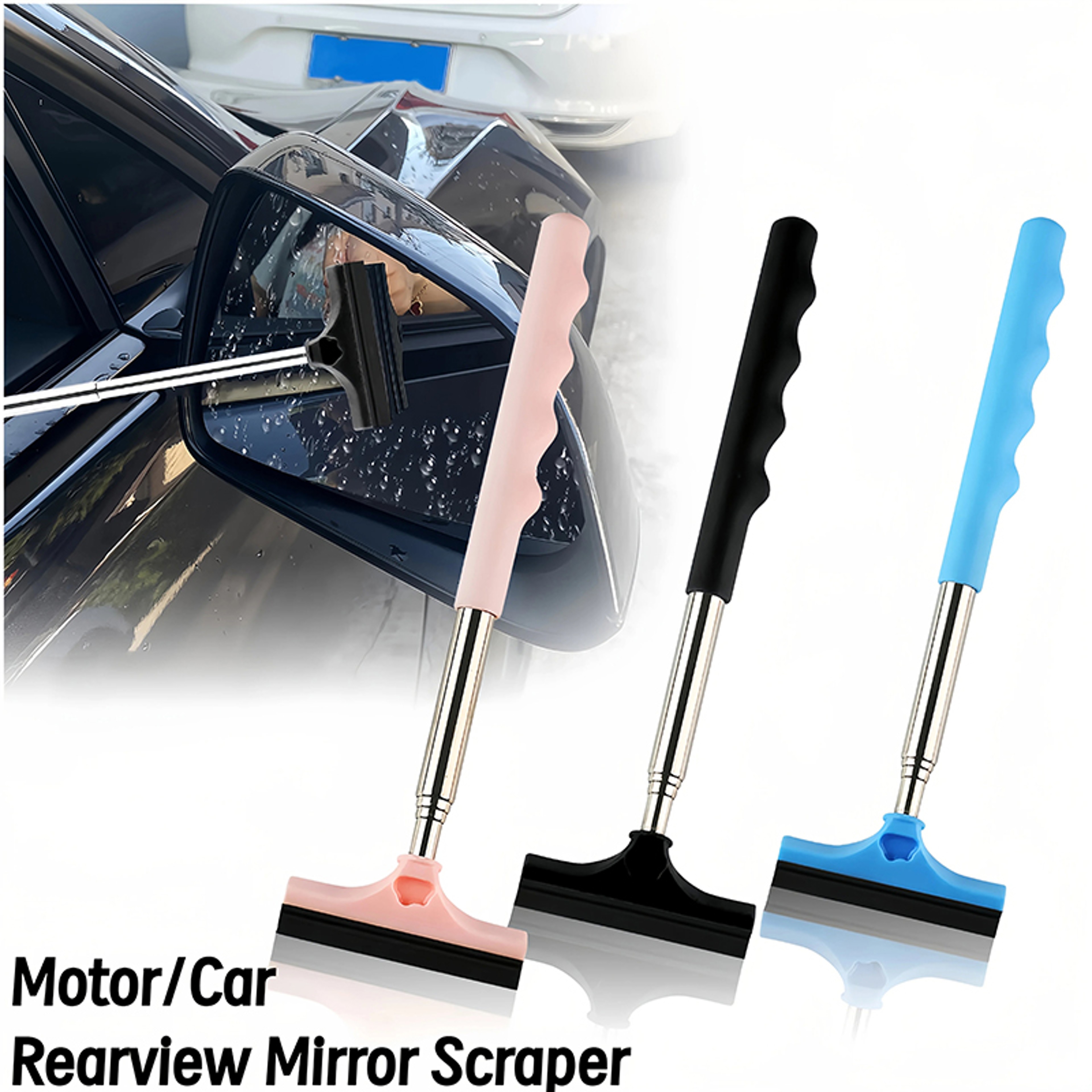 Portable Rear View Mirror Wiper For Automotive Retractable Car Windshield Wiper Arm New Auto Produc 3