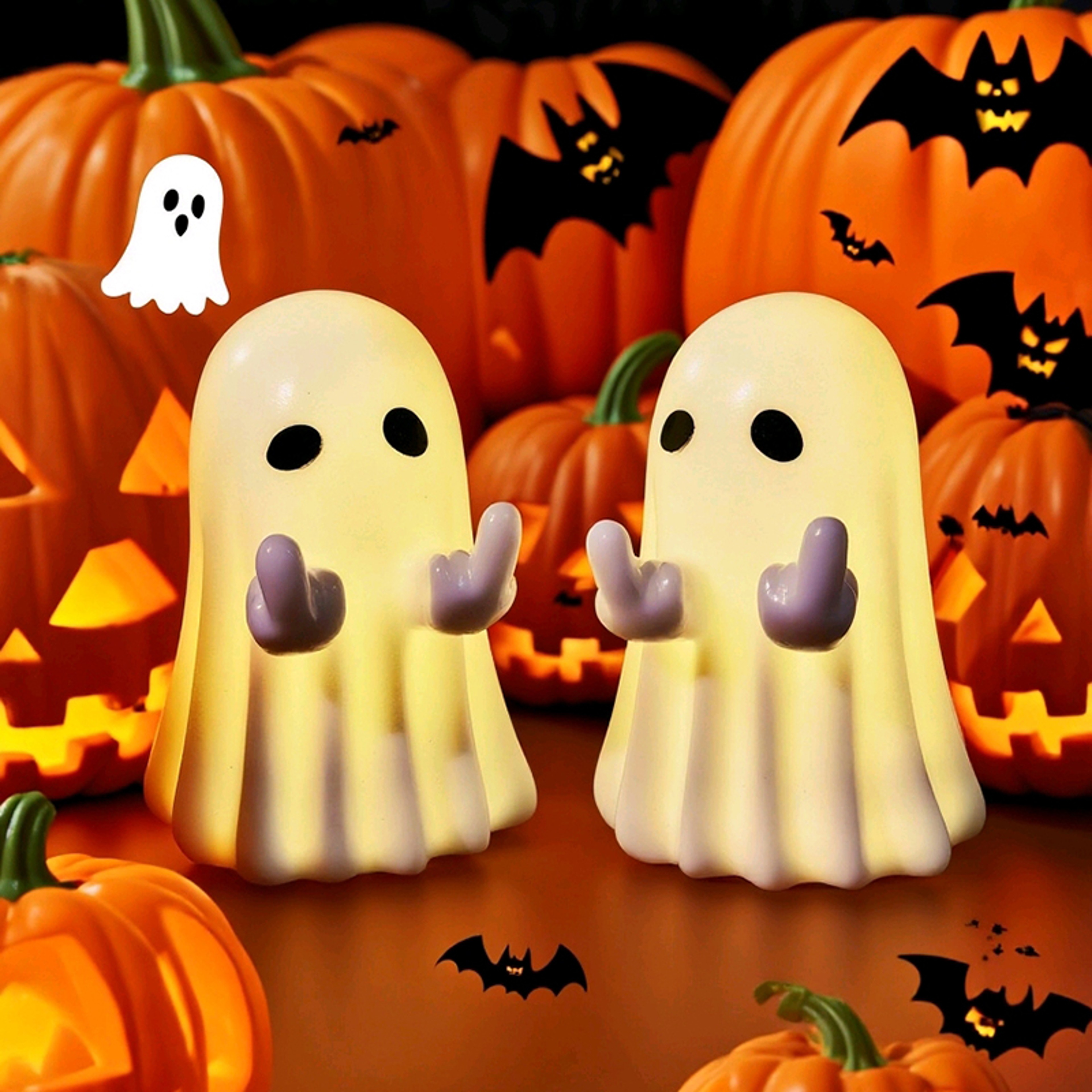 Cute White Ghost Party Decoration Product Festival Ornament Study Desk Gift For Guests Courtyard Sm 0