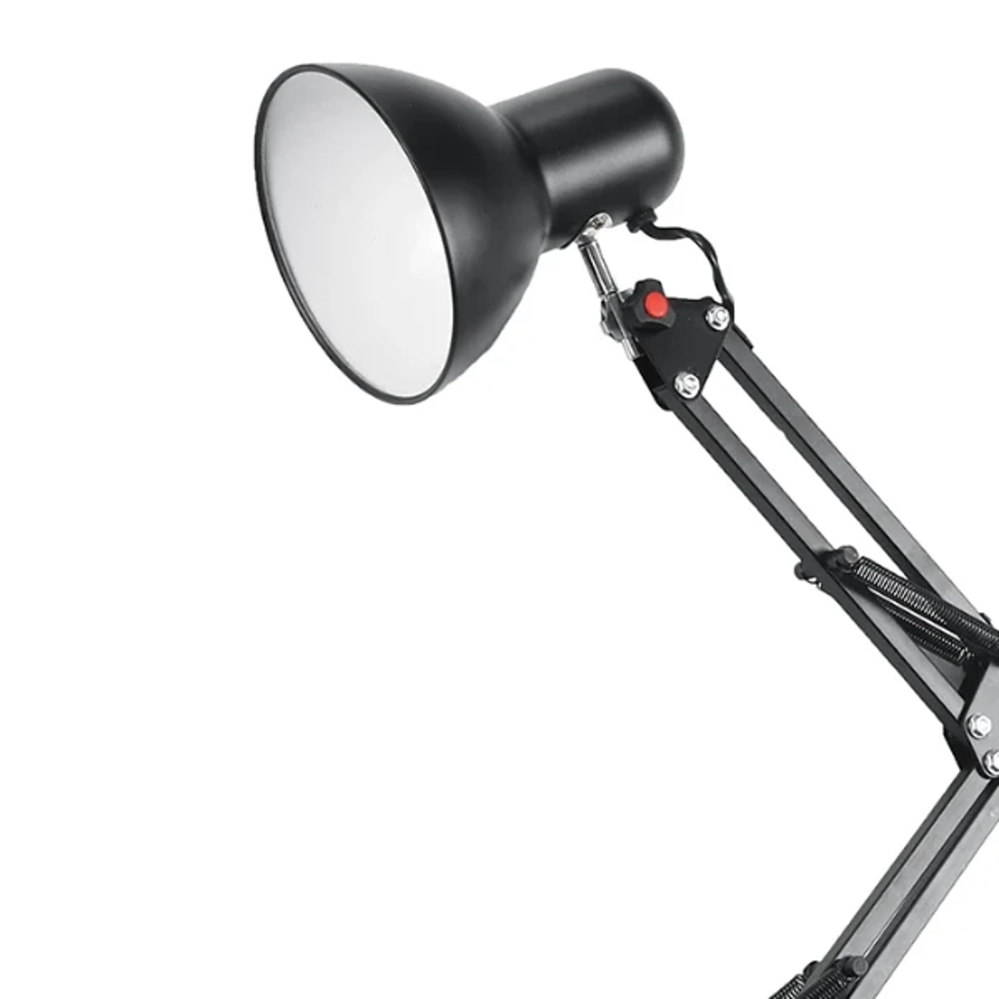 Foldable Desk Lamp Clipon Light Telescopic Eye Protection Retro Office and Bedroom Table Lamp A