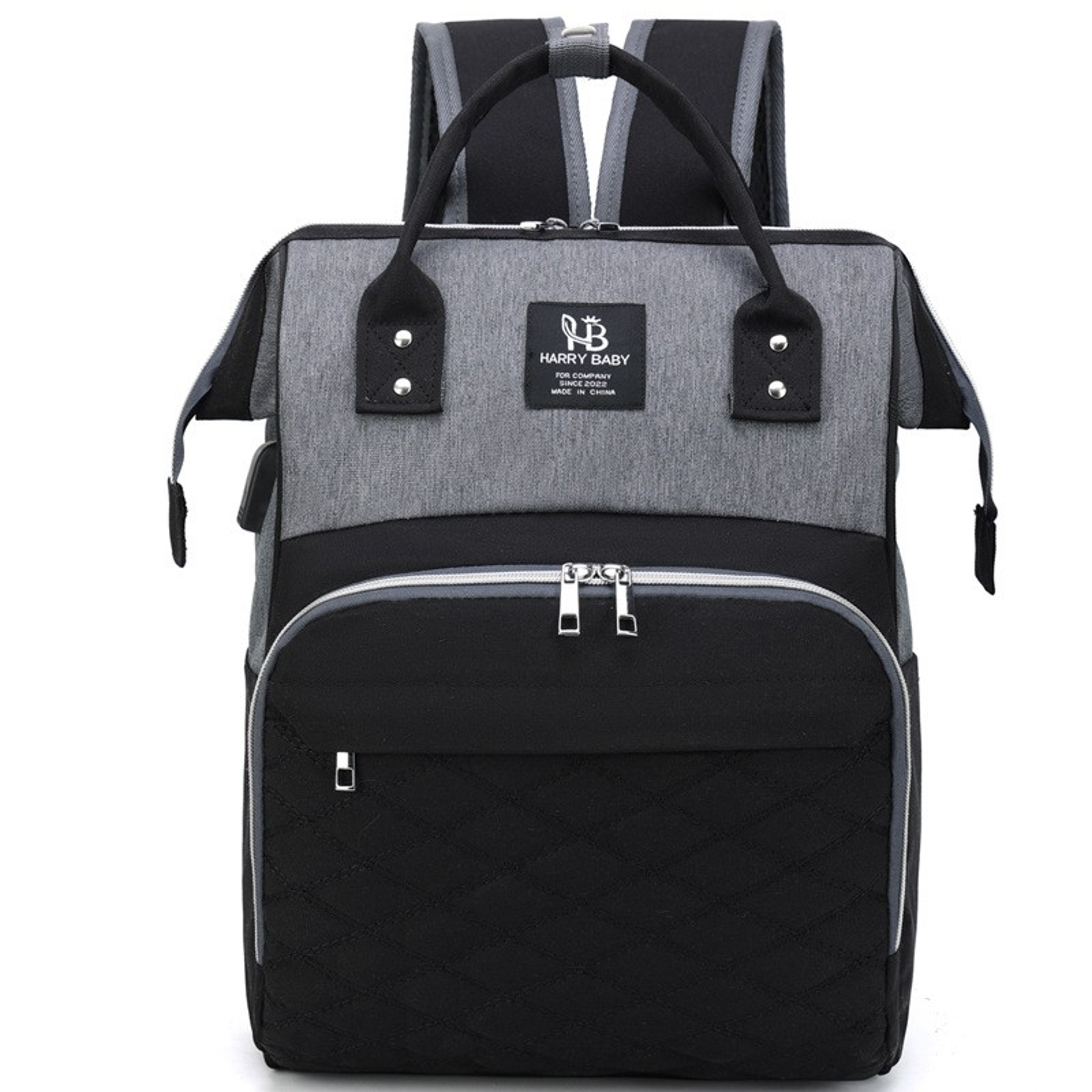 Mommy Diaper Bags for Baby Stroller, Large Capacity Nappy Backpack with Changing Mat, Convenient Baby Nursing Bags – view 11