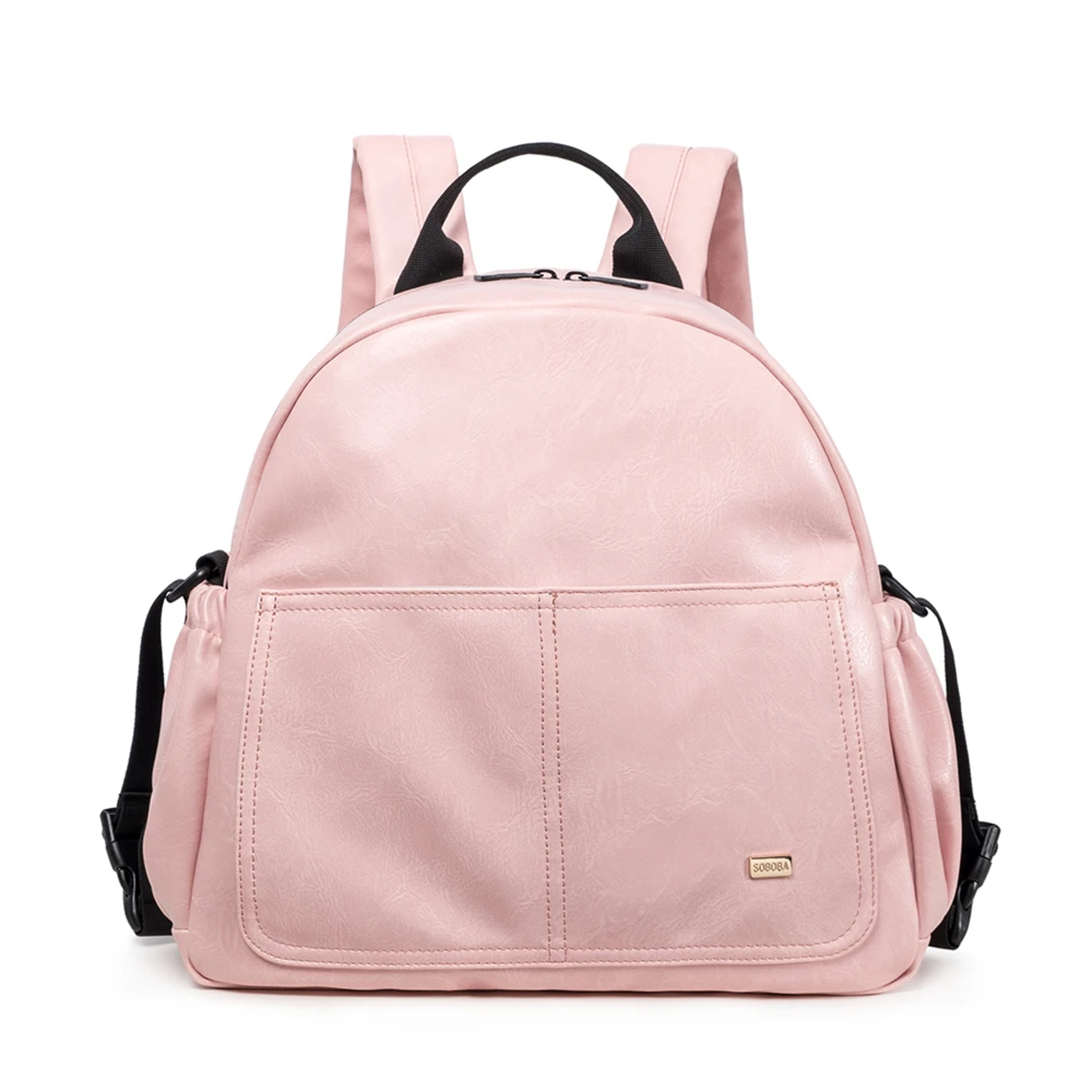 Large Capacity Solid Diaper Bag, Waterproof Nappy Changing Bag with Backpack Straps for Fashionable Mothers – view 10