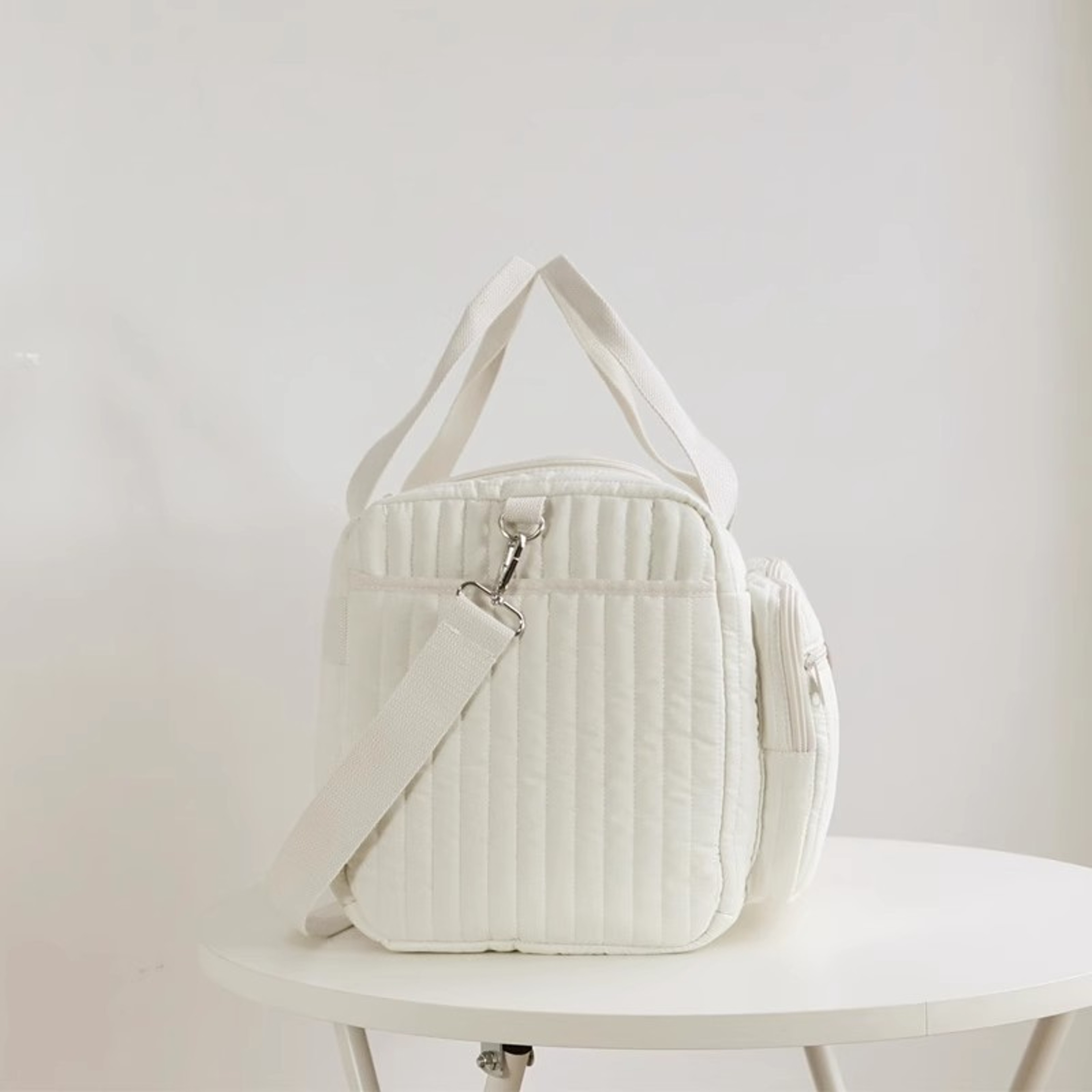 Large Capacity Mommy Bag for Women, Totes Baby Diaper Nappy Bags, Shoulder Cotton Ladies Maternity Shopping Bags – view 6