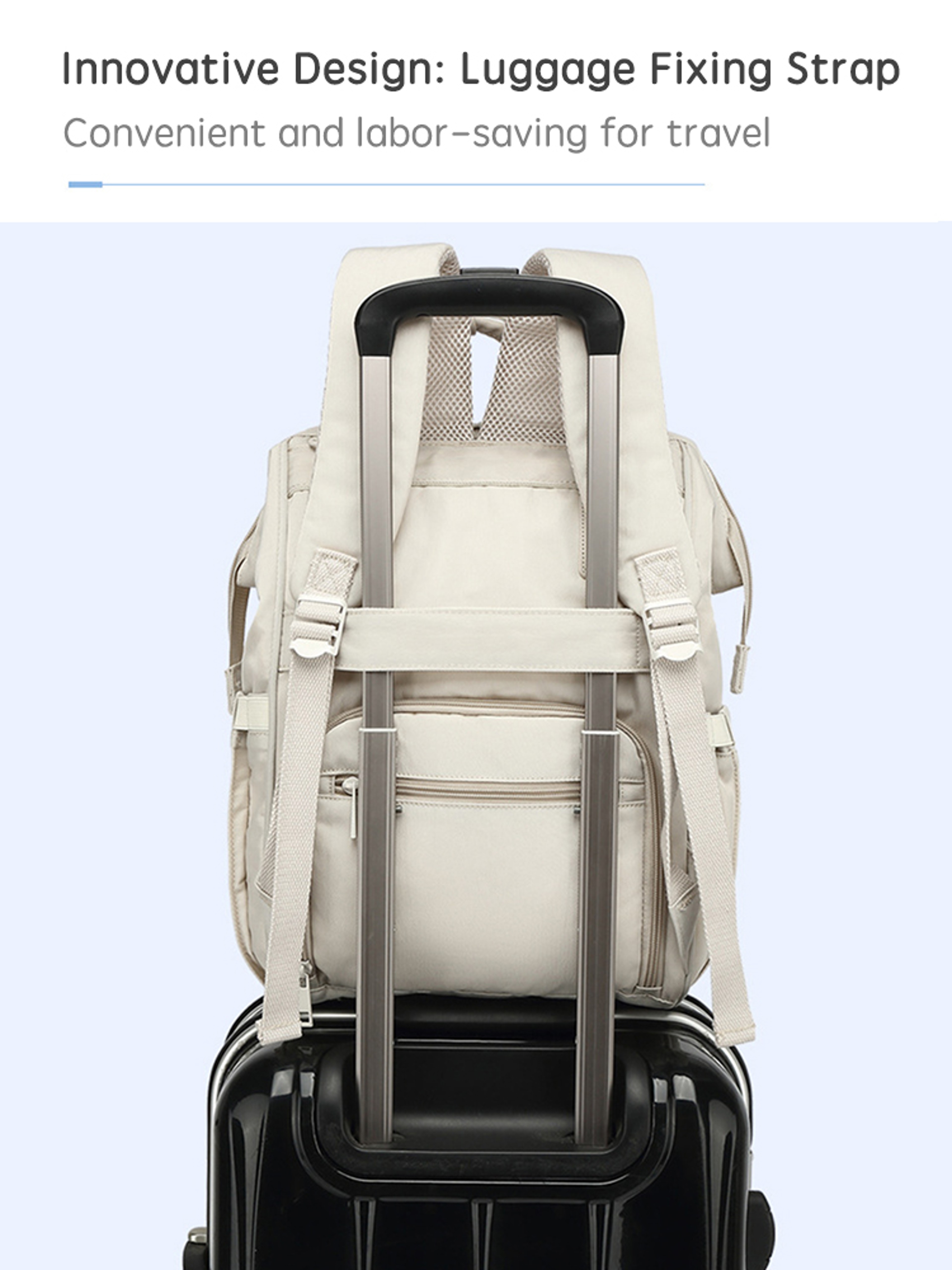 Baby Nappy Bag Mummy Backpack Waterproof Outdoor Travel Mommy Maternity Bag For Baby Stuff 5