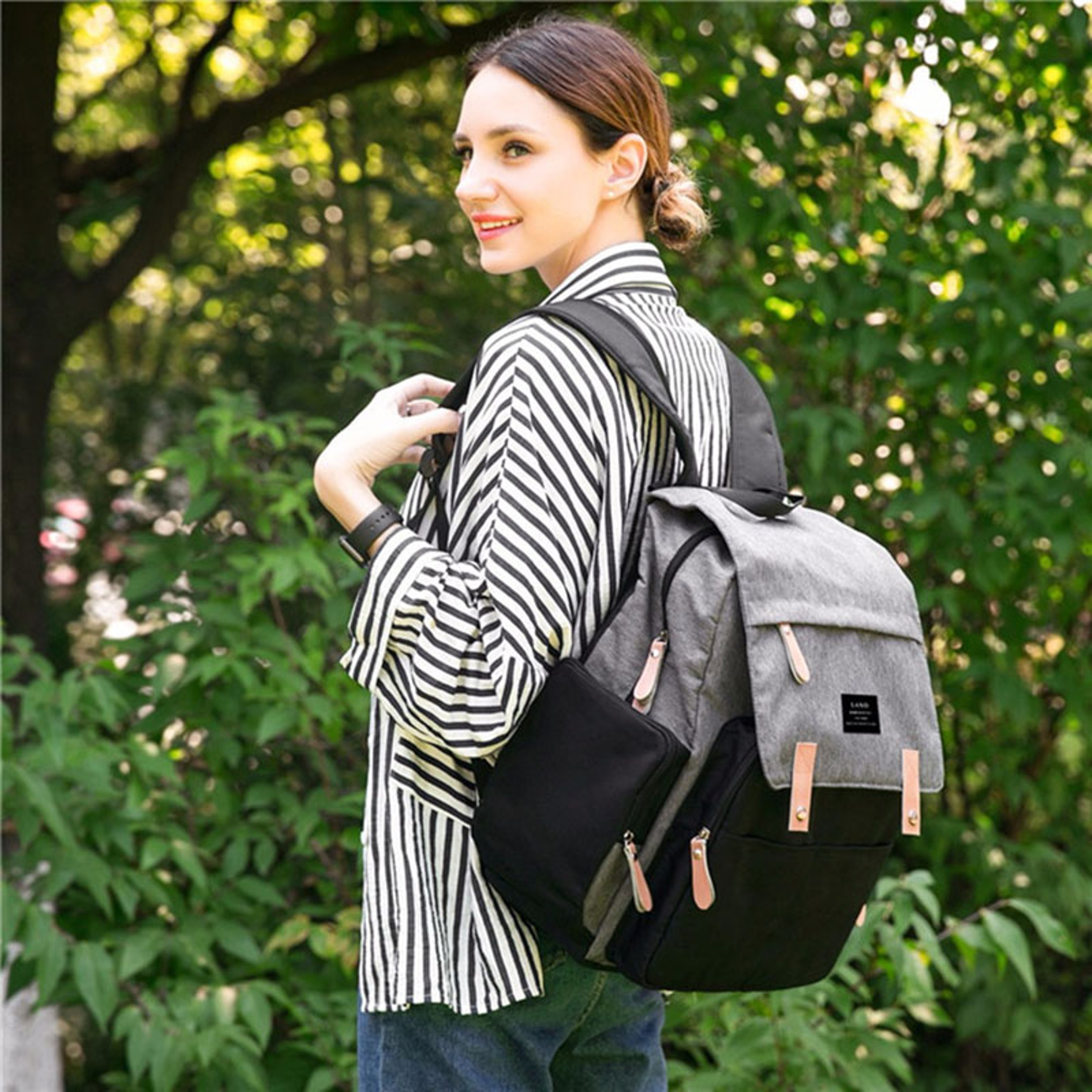 Mommy Diaper Bags Mother Large Capacity Travel Nappy Backpack With Changing Mat Convenient Baby Nur