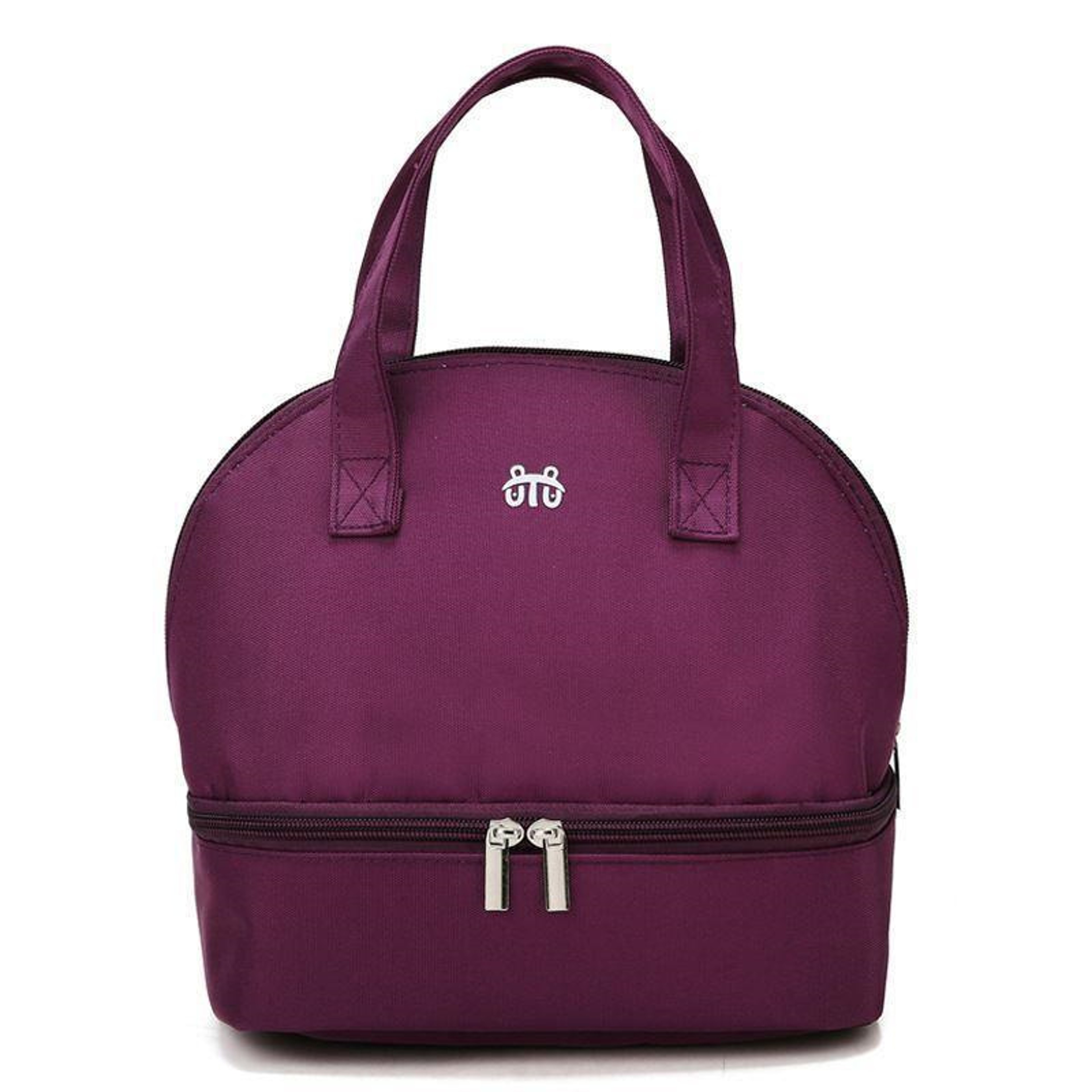 Fashion Insulation Double Layer Pack Solid Color Large Capacity Mommy Bag Travel Picnic Portable Fo 5