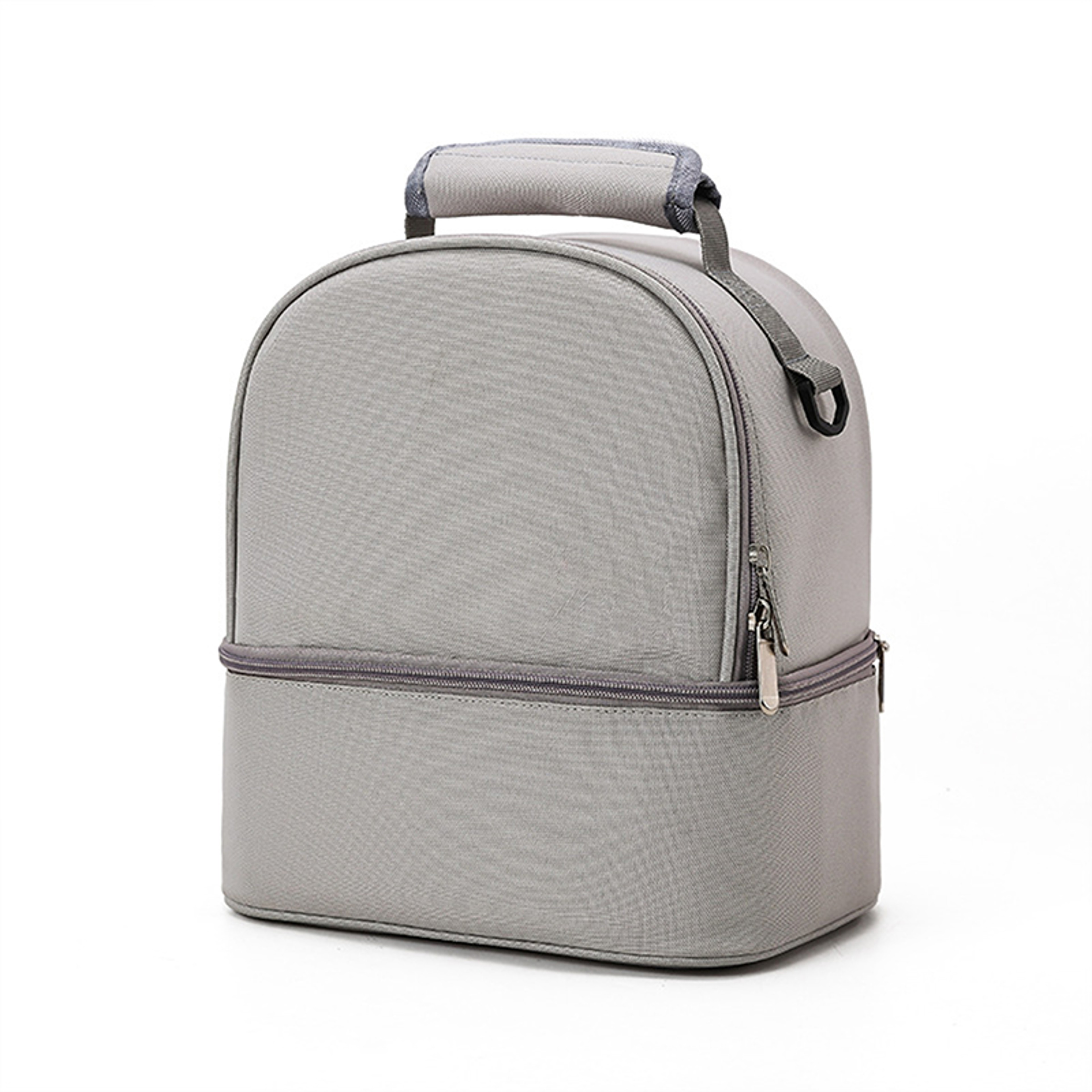 Fashion Insulation Double Layer Pack Solid Color Large Capacity Mommy Bag Travel Picnic Portable Fo 7