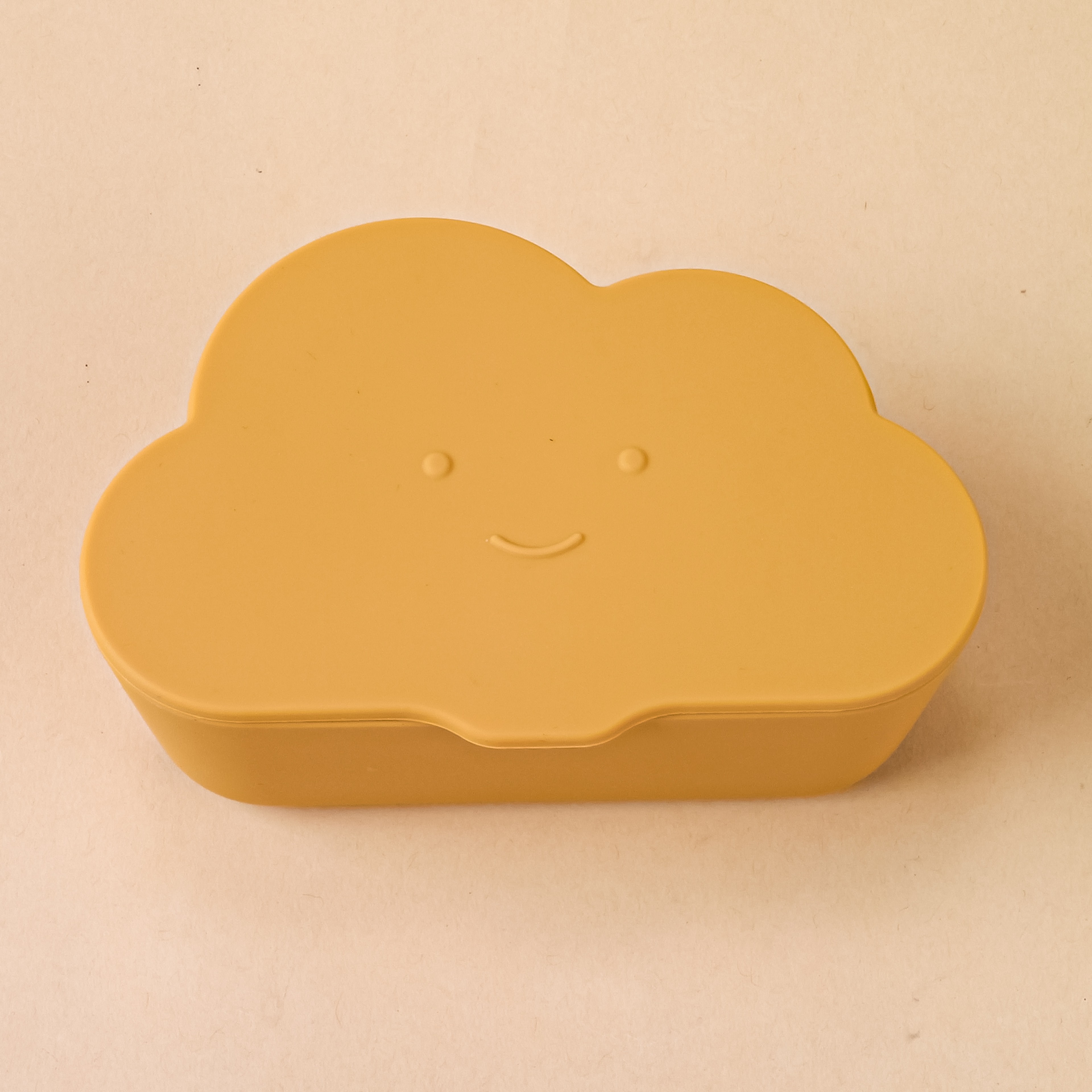 Kids Silicone Food Storage Box Solid Color Baby Snack Cup Portable Children Snacks Container 6