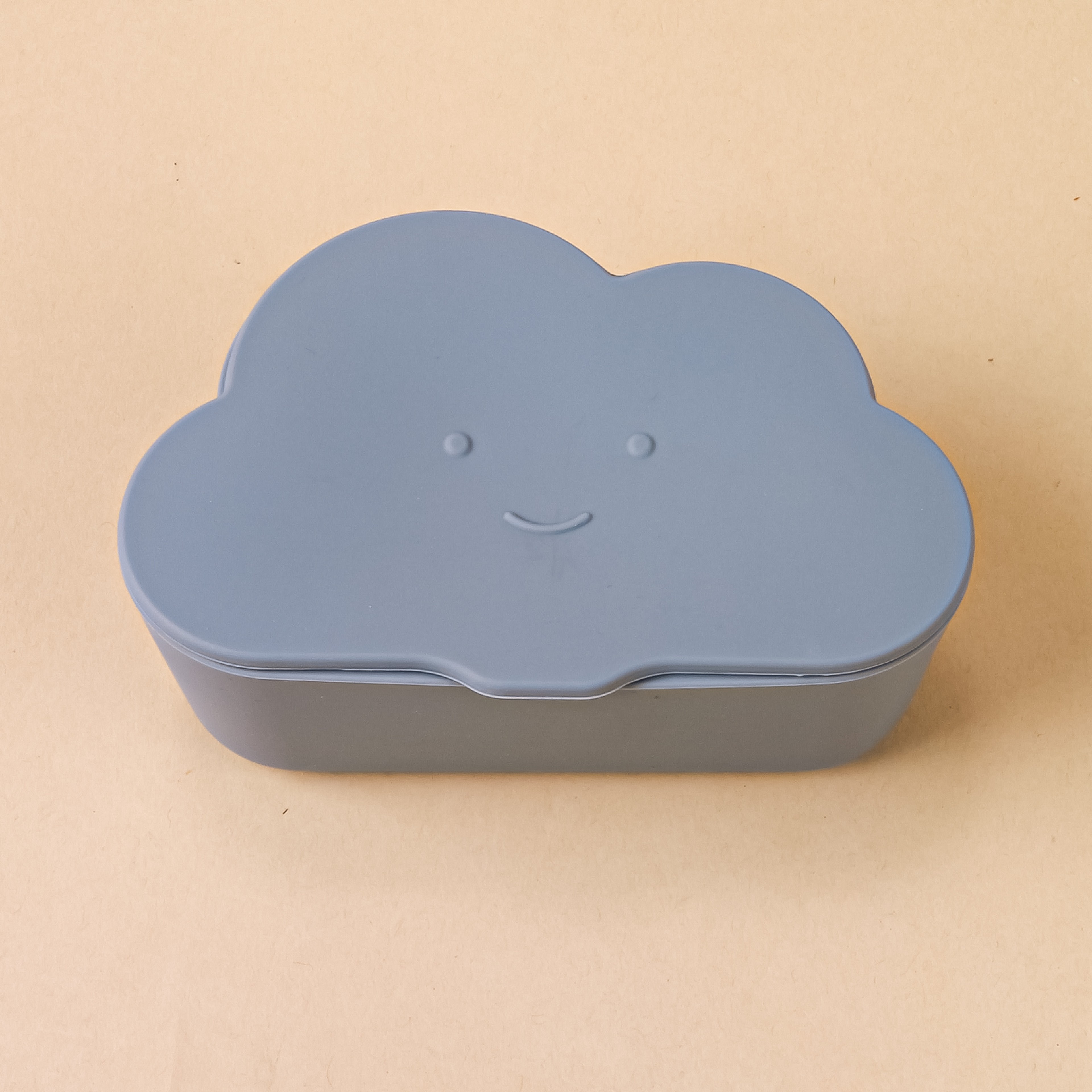 Kids Silicone Food Storage Box Solid Color Baby Snack Cup Portable Children Snacks Container 7