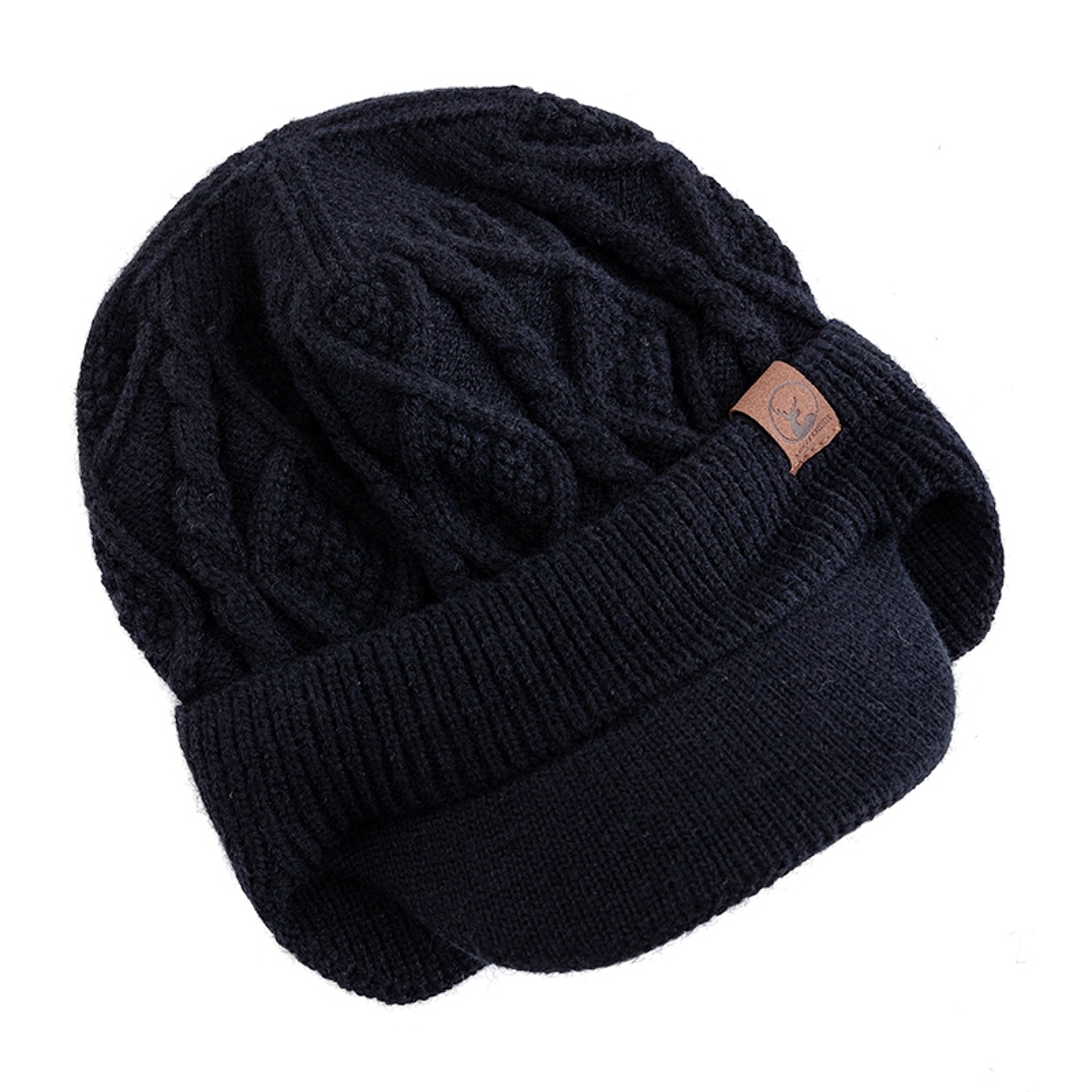 Hot Sale Unisex Winter Hat Plush Fur Lined Warm Ear Flap Cap Soft Beanie Outdoor Thick Ski Knitted  1