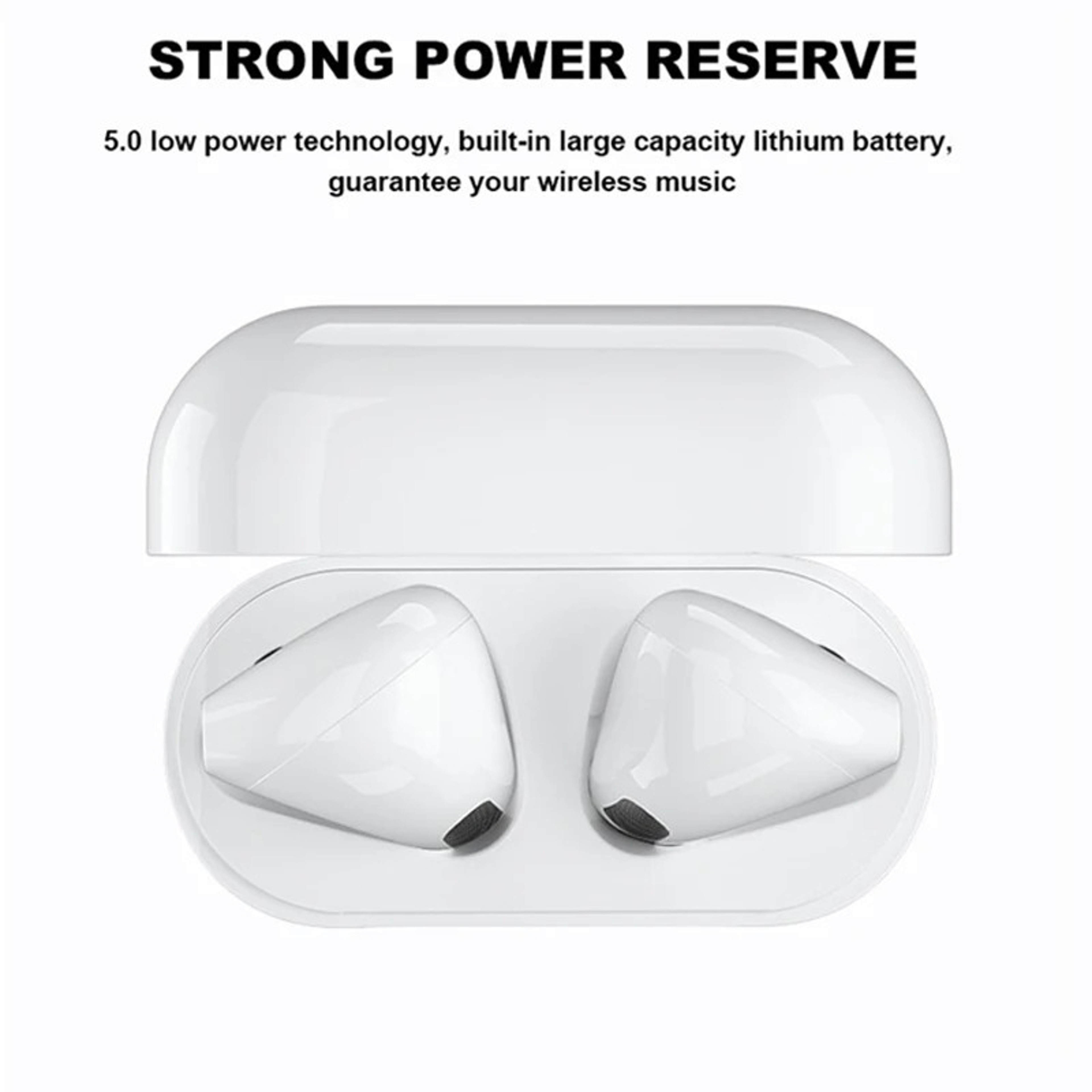 Wireless Bluetooth Earphone Headphones Sport Headset HD Mic Earbuds With Touch Control For Smartpho 4