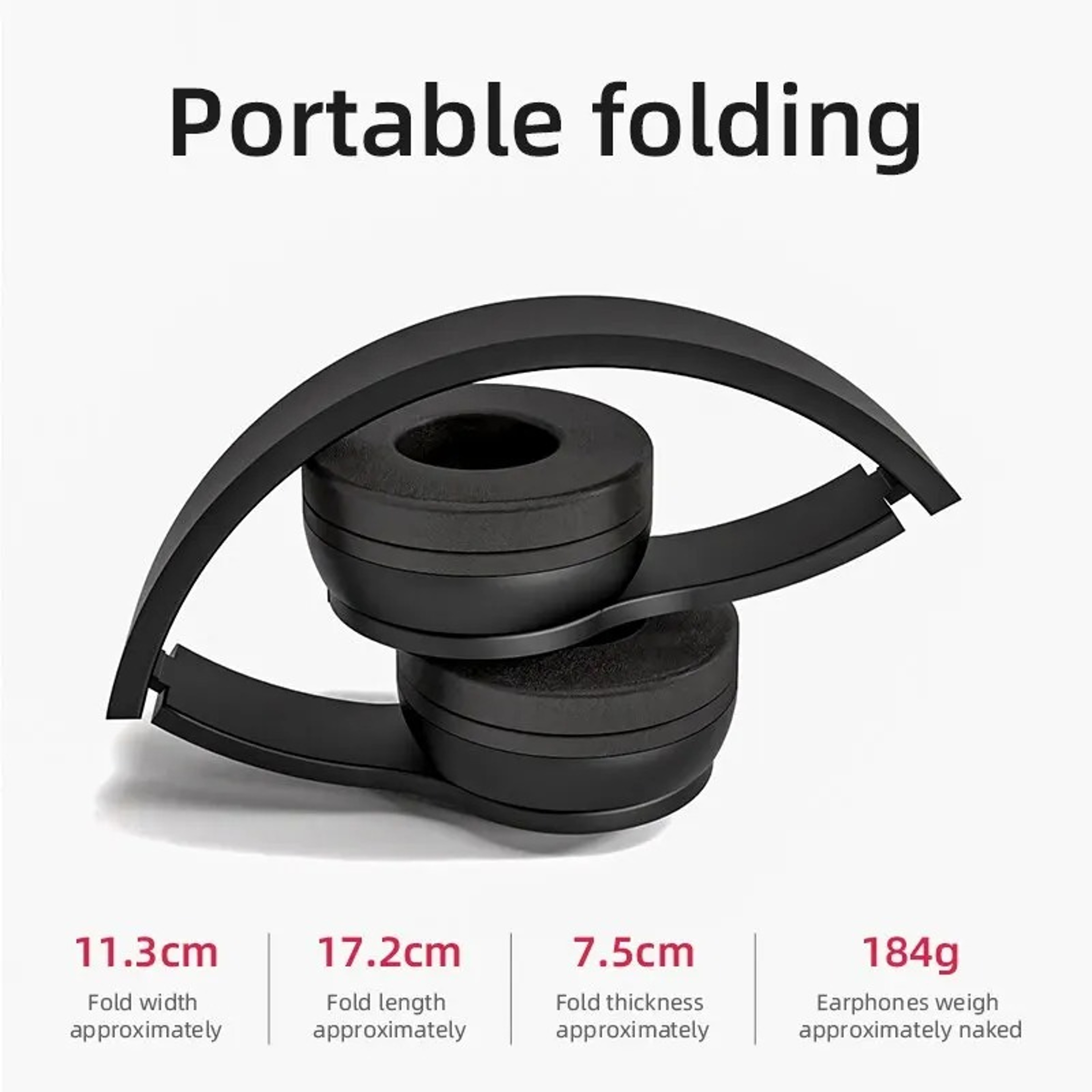Air Bluetooth Stereo Headphone, Bluetooth Earphone Music Sport Headset with Mic, Wireless Headset for Sports & Music – view 5