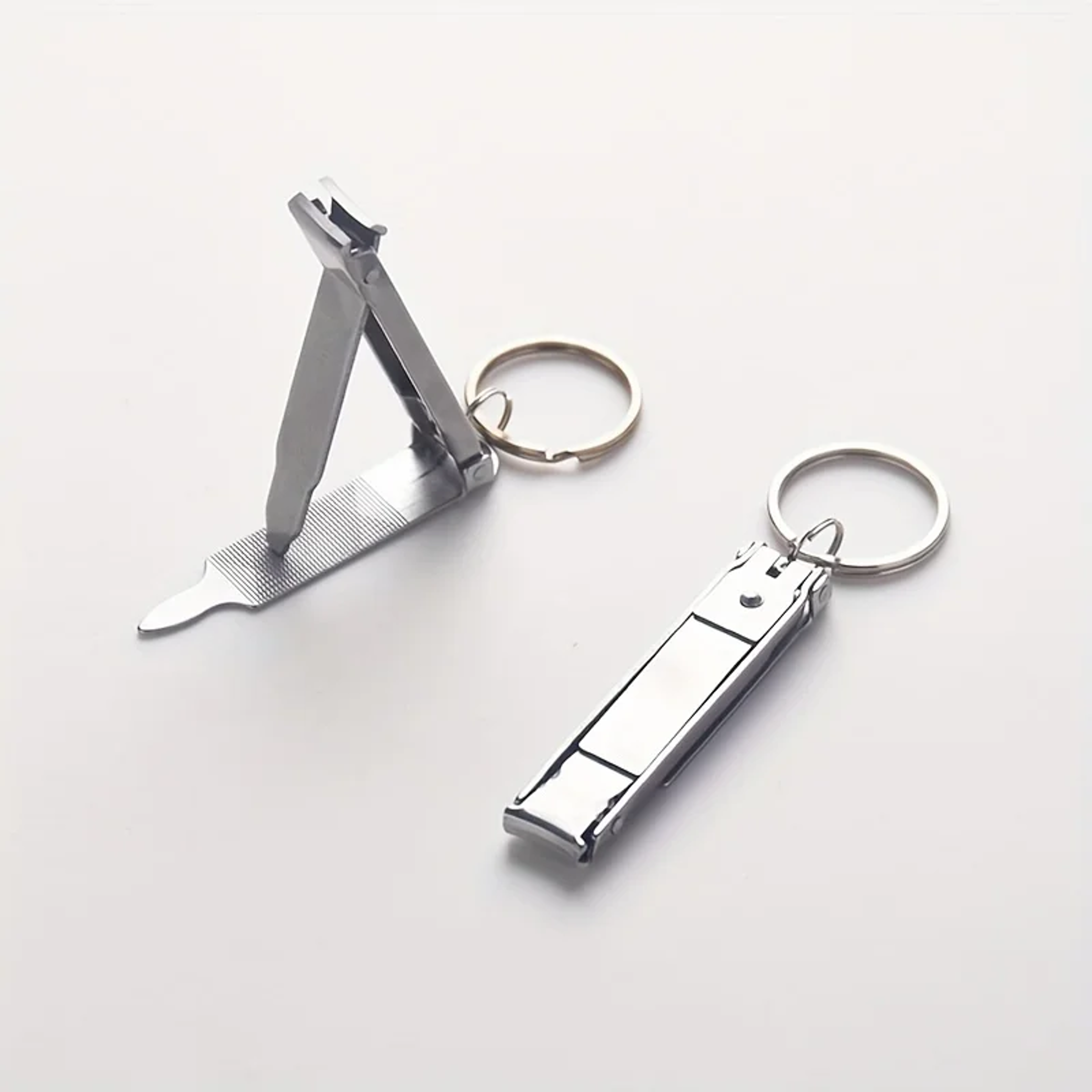 Fold able Ultra-Thin Portable Stainless Steel Nail Cutter, Trimmer Scissor Manicure Pedicure Tool, Fingernail Clipper – view 1