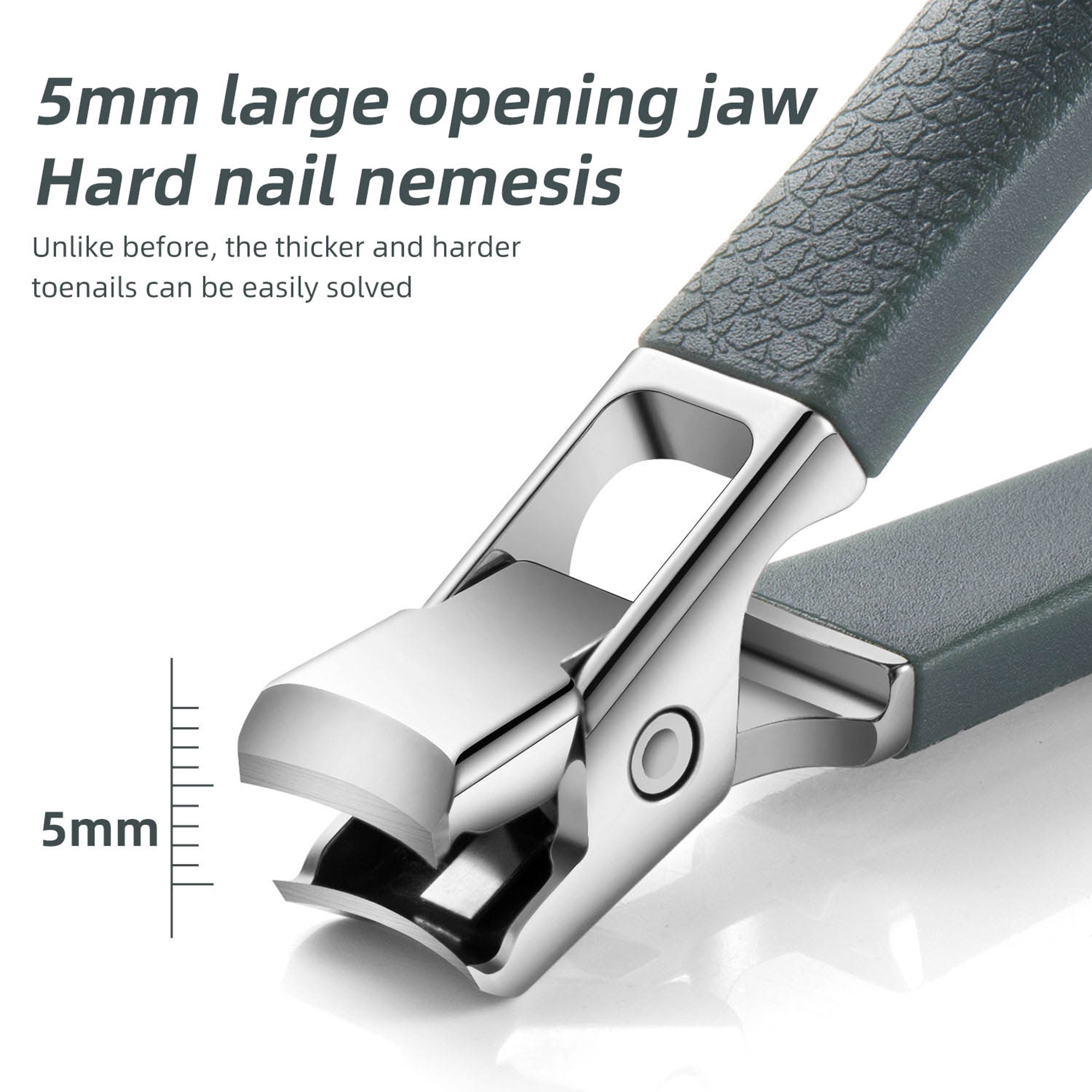 Clipper For Thick Nails, Heavy-Duty Large Jaw Opening, Unisex Manicure Tools, For Finger Nails and Toe Nails – view 5