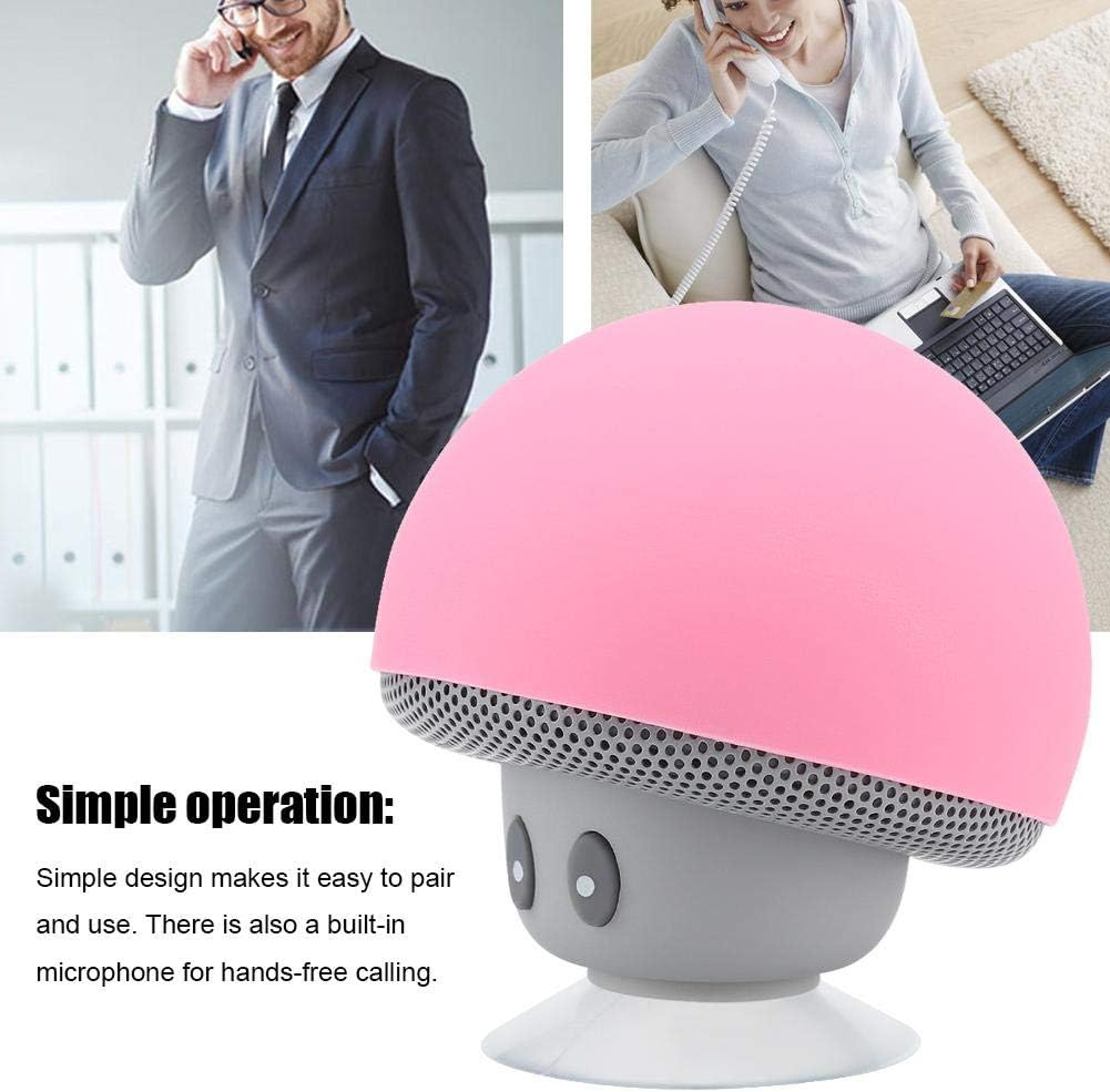 High Quality Wireless Bluetooth Speaker, Wireless Range, Sub woofer with Suction Cup, Perfect for Cycling – view 5