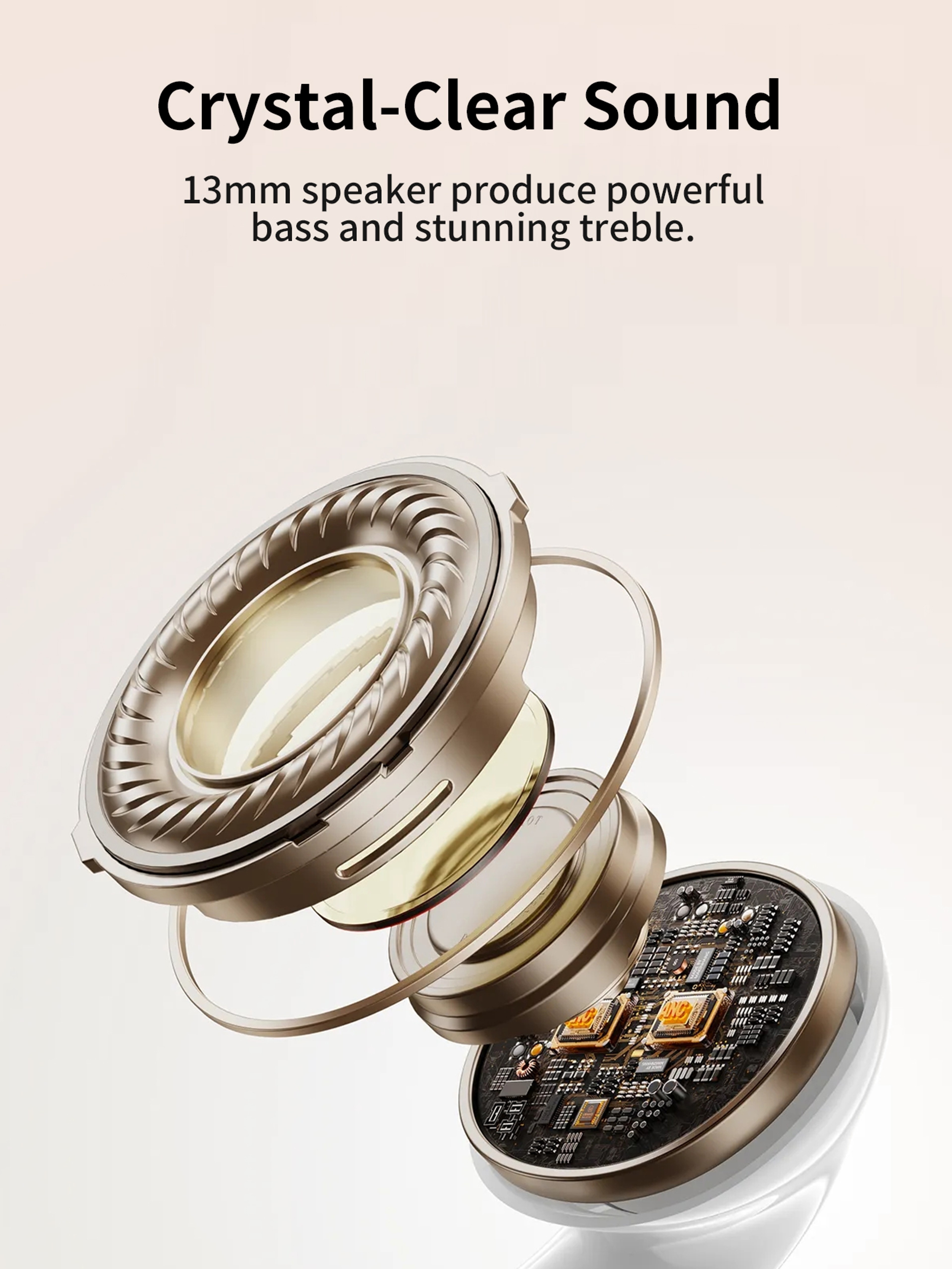 In Ear Bluetooth Wireless Earphones, True Wireless Earphones with High Fidelity Sound Effects – view 6