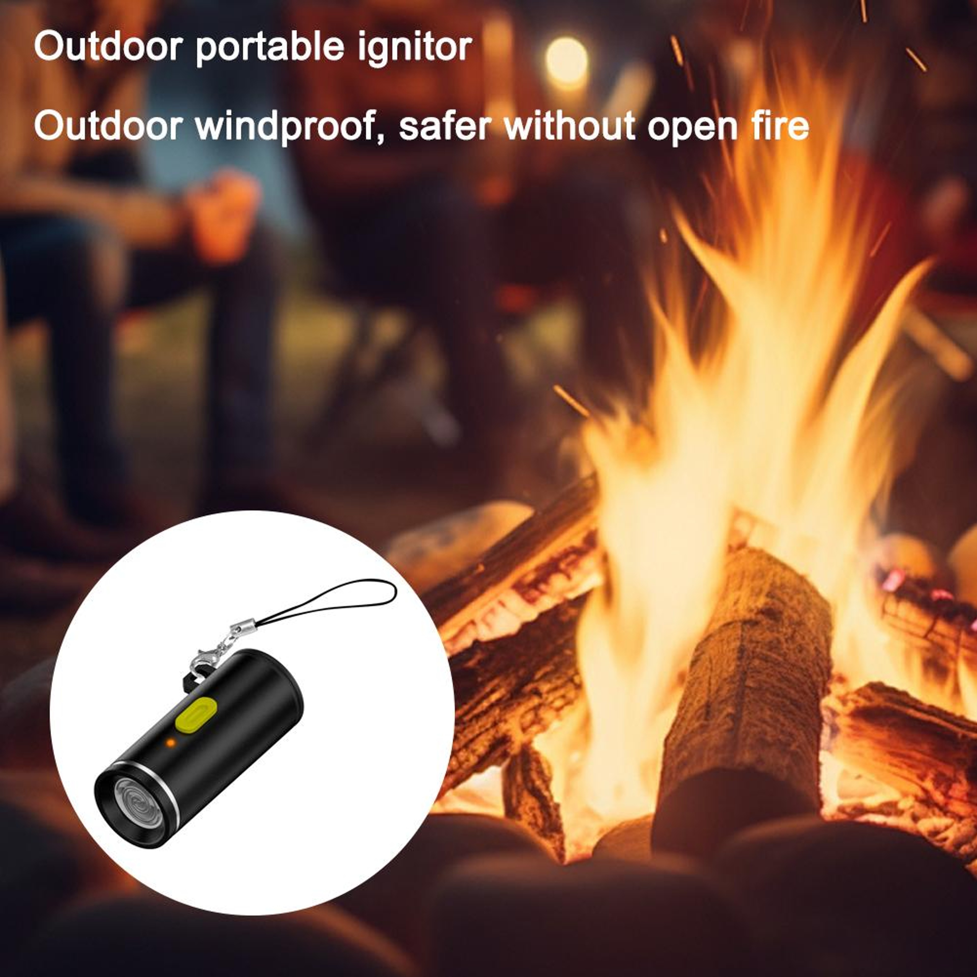 Practical Mini Type C Cigarette Lighter, No Flame, Compact, Electric, Easy Storage, Perfect for Air Travel & Outdoor Use – view 5