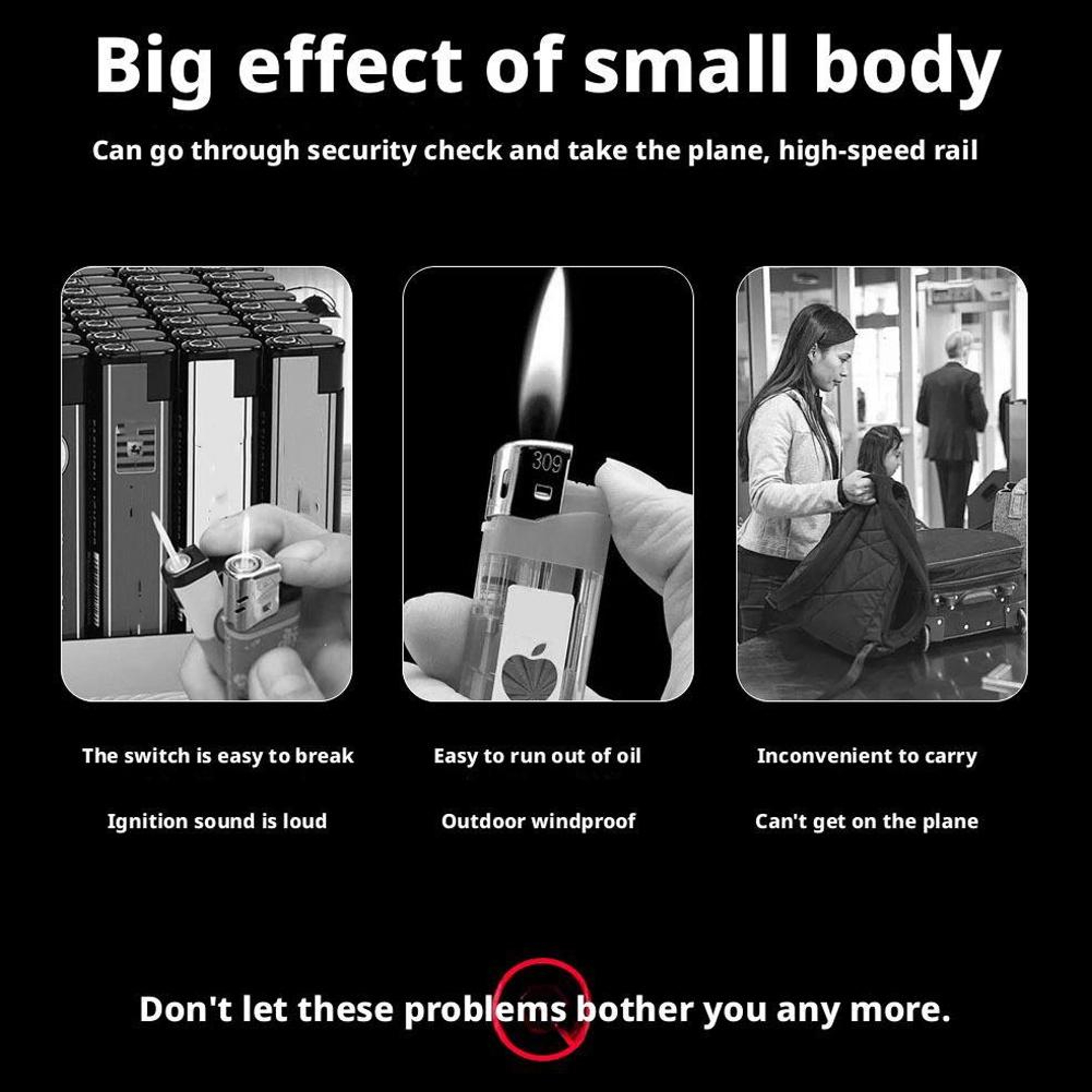 Practical Mini Type C Cigarette Lighter, No Flame, Compact, Electric, Easy Storage, Perfect for Air Travel & Outdoor Use – view 6