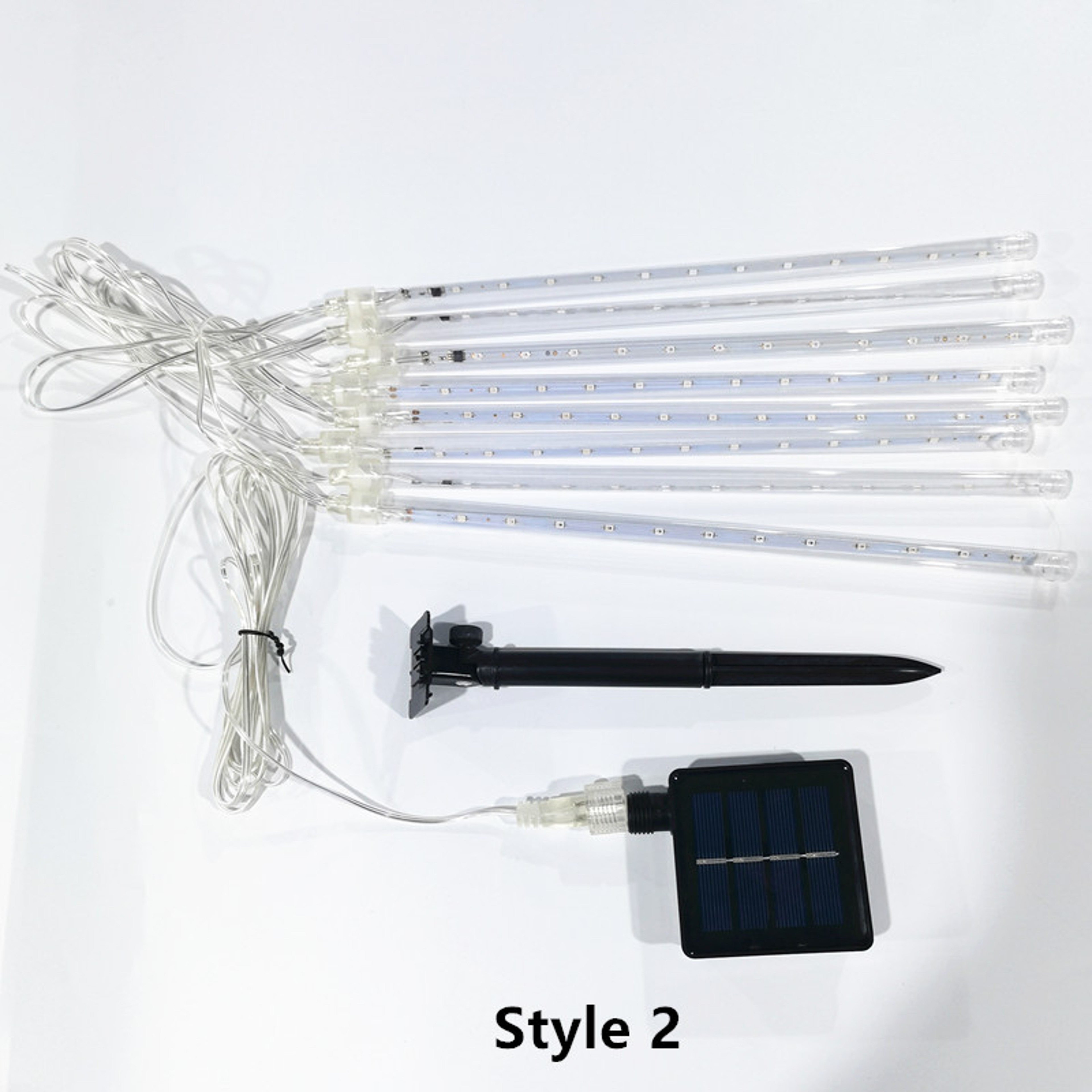 Solar LED Light Outdoor Meteor Shower Rain Lights Waterproof Garden Decor Outdoor Street Garland Ne 4