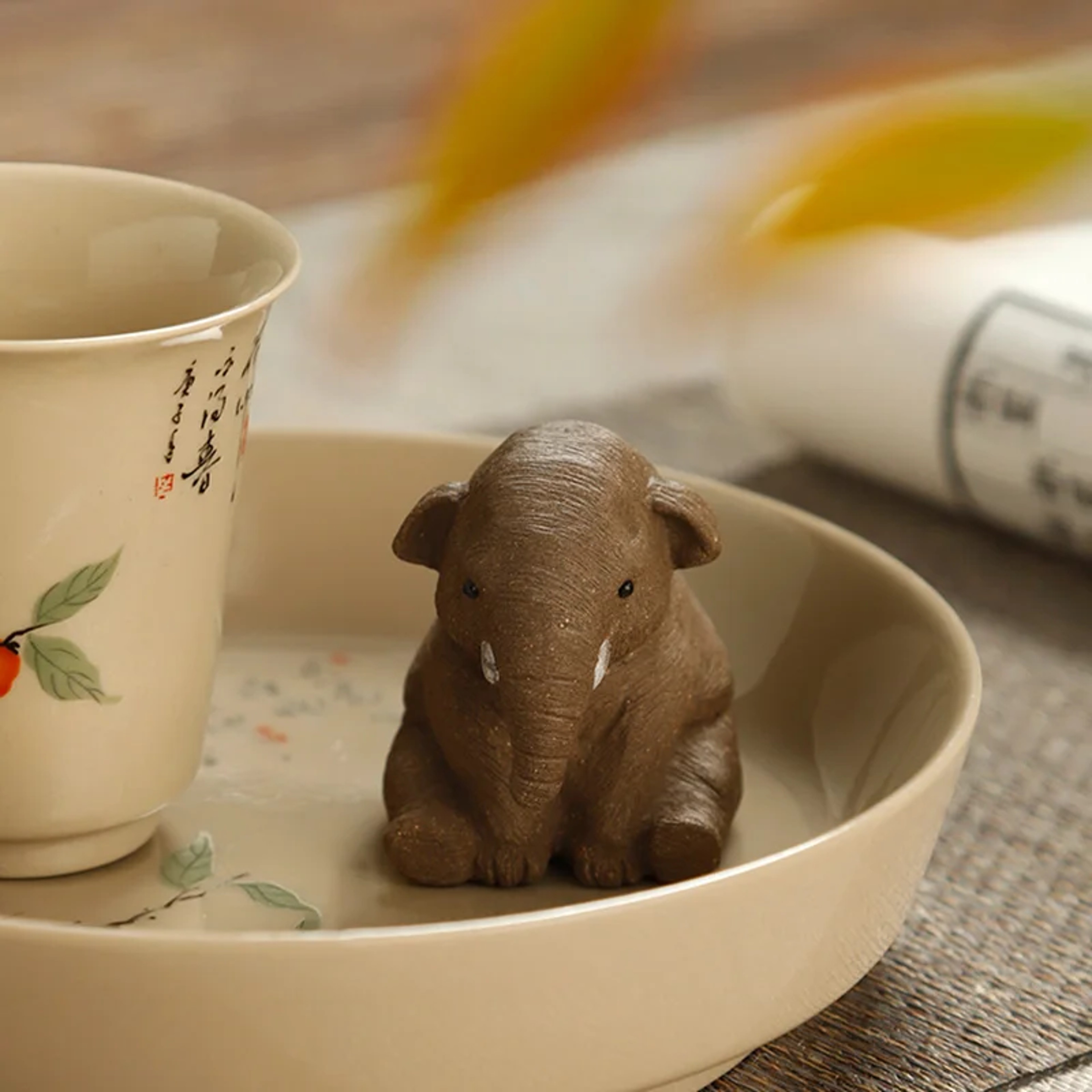 Tea Pets Tea Ceremony Clay Color Changing Small Figures Tea Pet Accessories Chinese Tea Set Tea 5