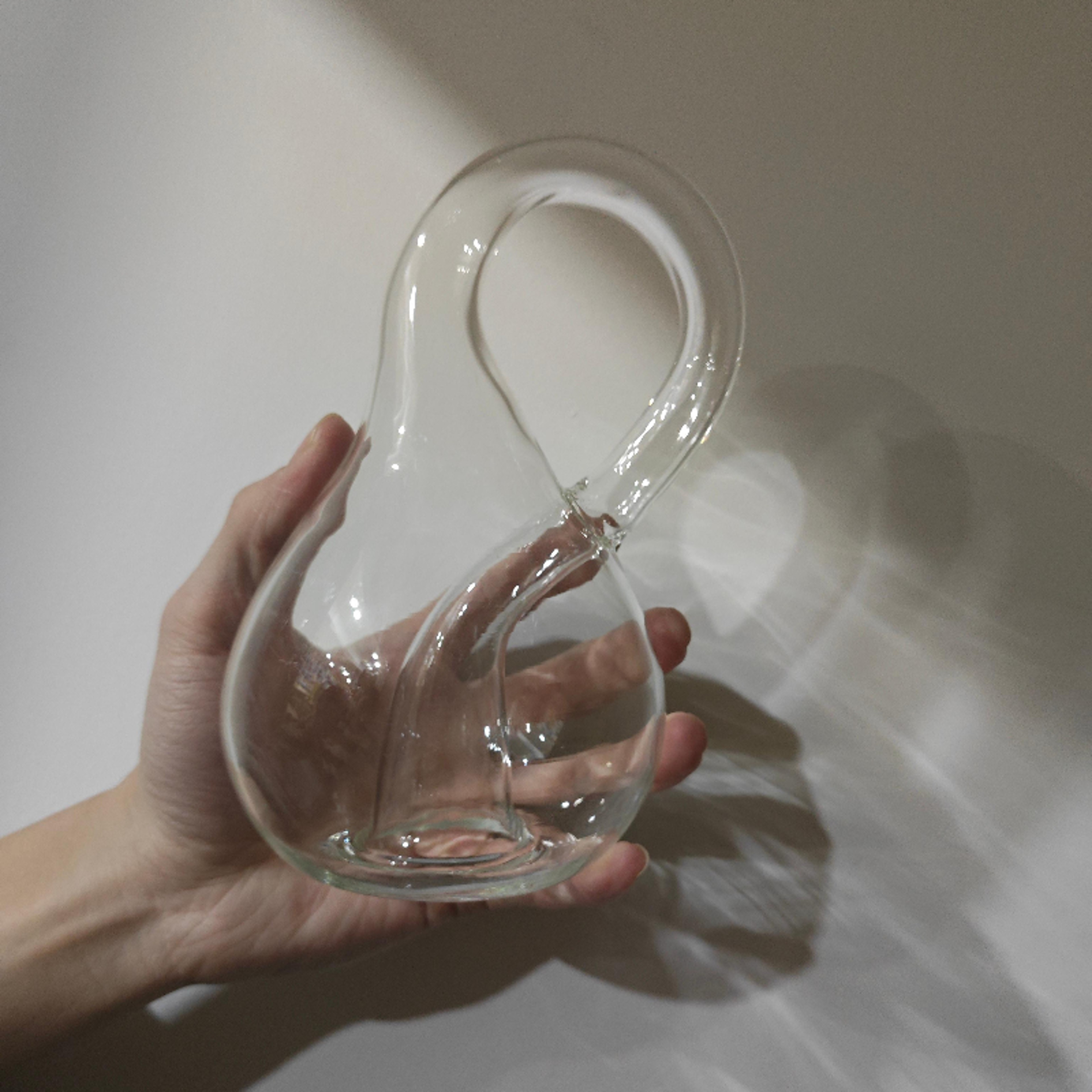 Bottles Thickened Ornaments, Four-dimensional Space Decorative Glass Bottle, Transparent Glass Home Decoration – view 2
