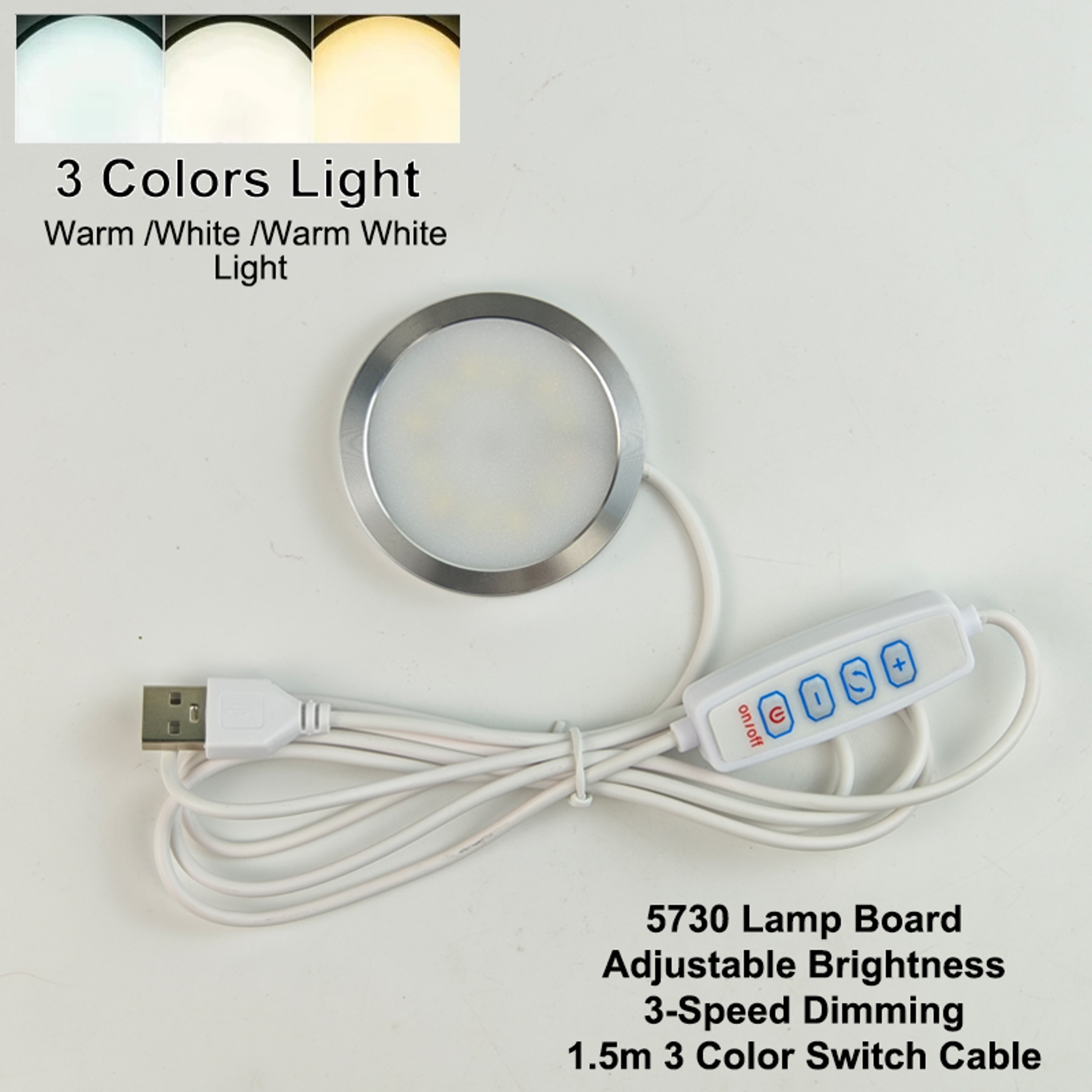 LED Lamp Kit Adjustable Light Kit LED Light Parts DIY Model Hardware ColdWarm Light Without Lamp Sh 3