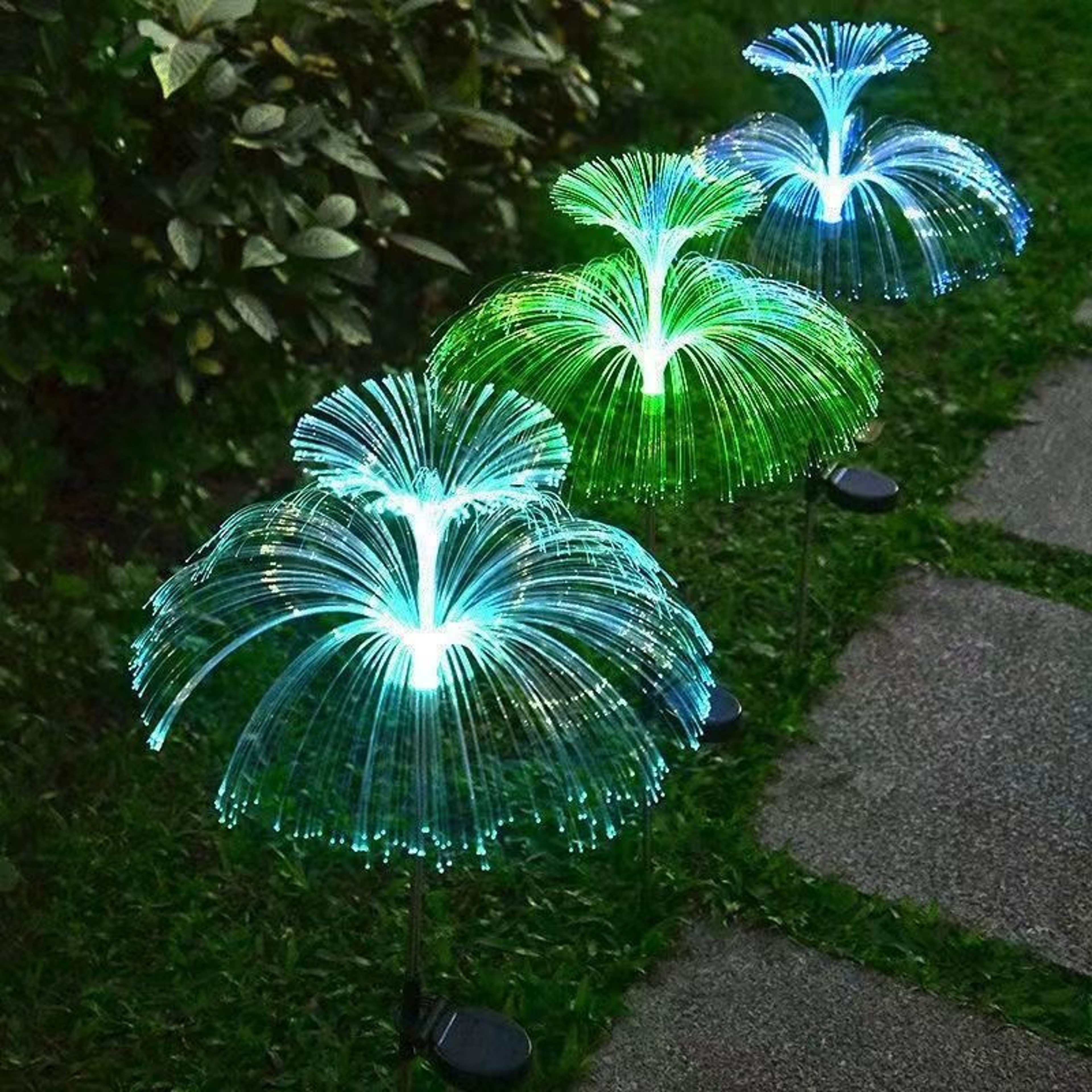 Color Changing Outdoor Lamp, Solar Jellyfish Lights, Waterproof Pathway Garden Decor for Lawn Lighting – view 6