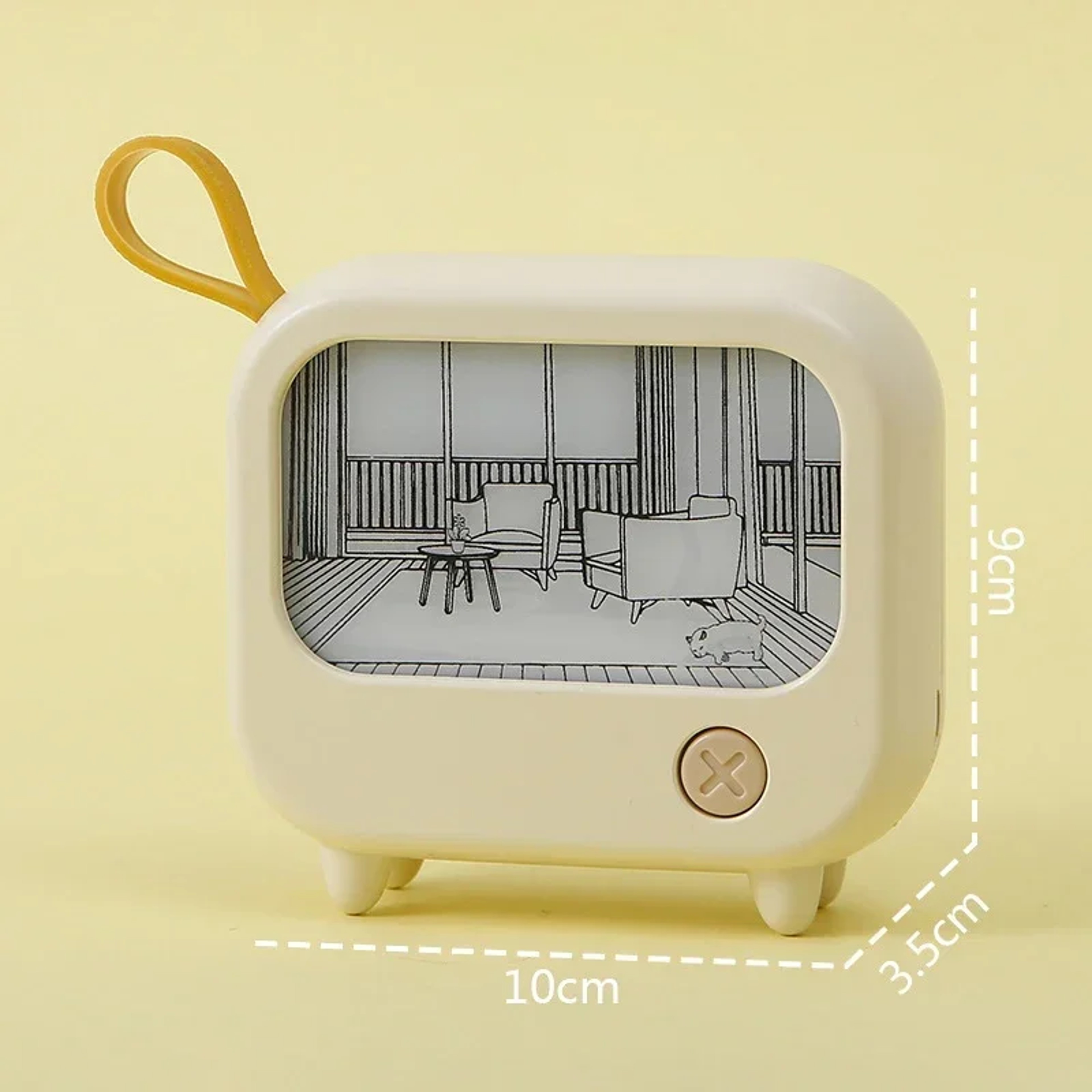USB Rechargeable Creative Painting Atmosphere Lighting Mini Night Light Ornament For Bedside Bedroo 8