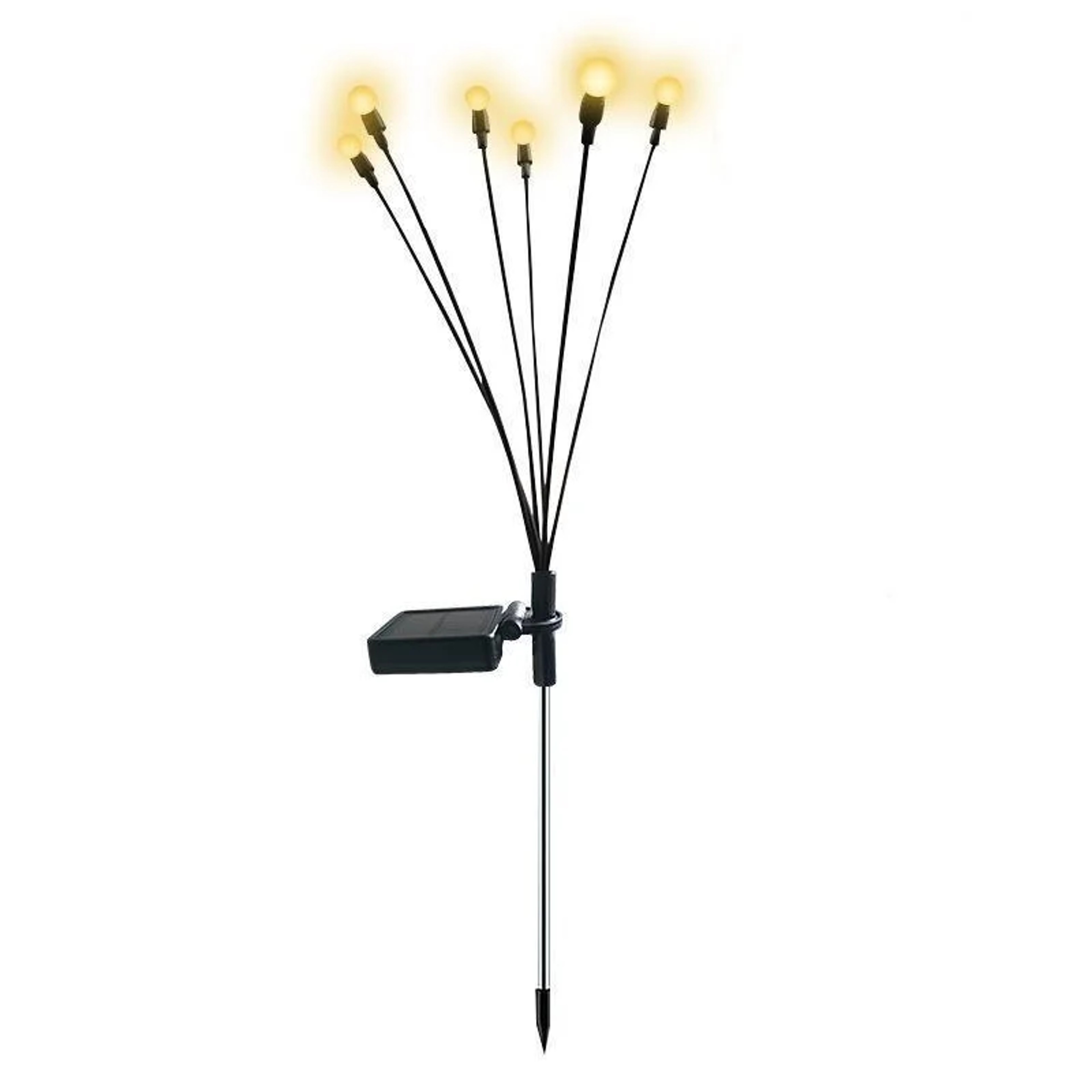 Solar Garden Firefly Light Waterproof Starburst Swing Lamp Outdoor Decorative Lamp For Path Yard 6