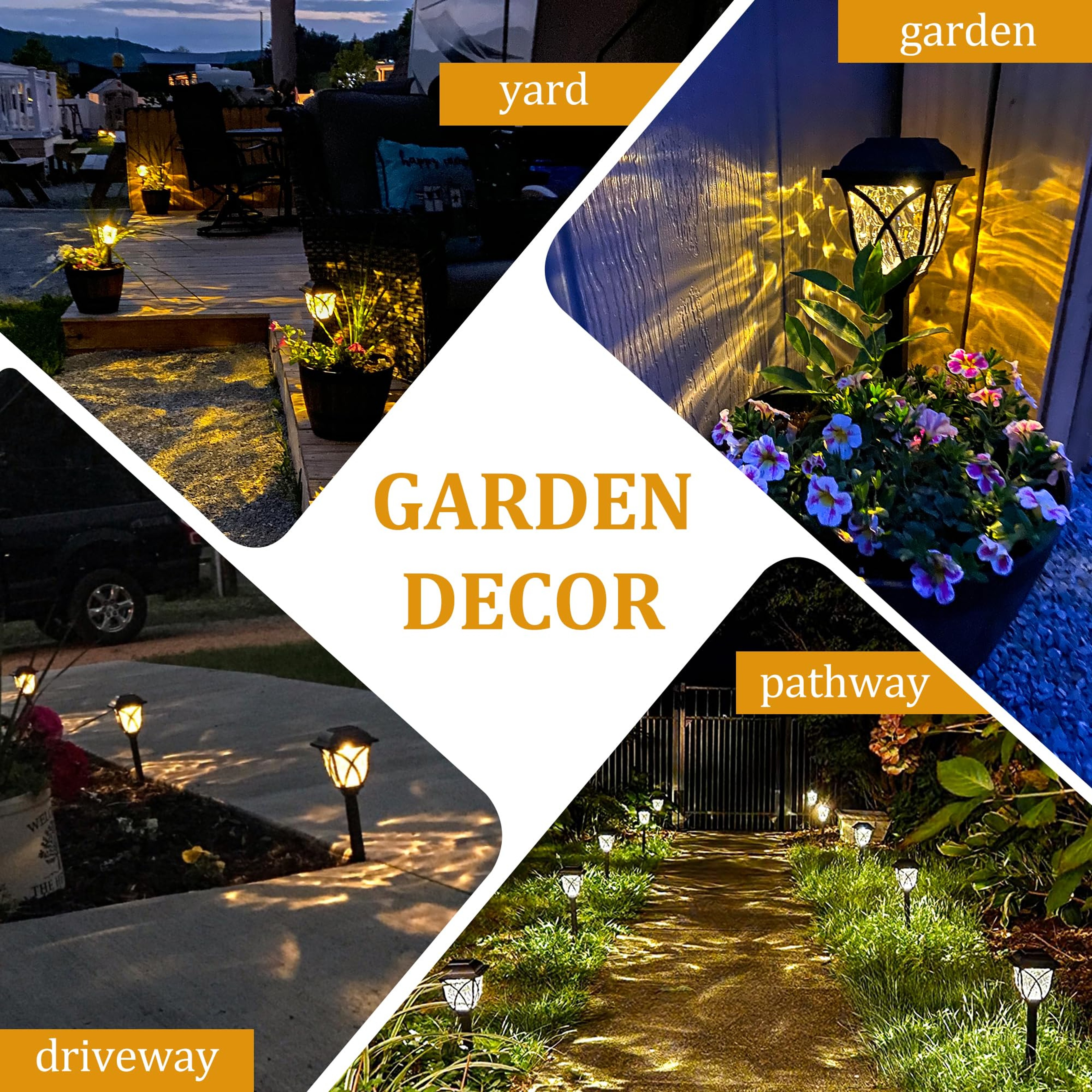 LED Solar Lawn Lights Waterproof Outdoor Lamp For Garden Courtyard Walkway Villa And Landscape Deco 3