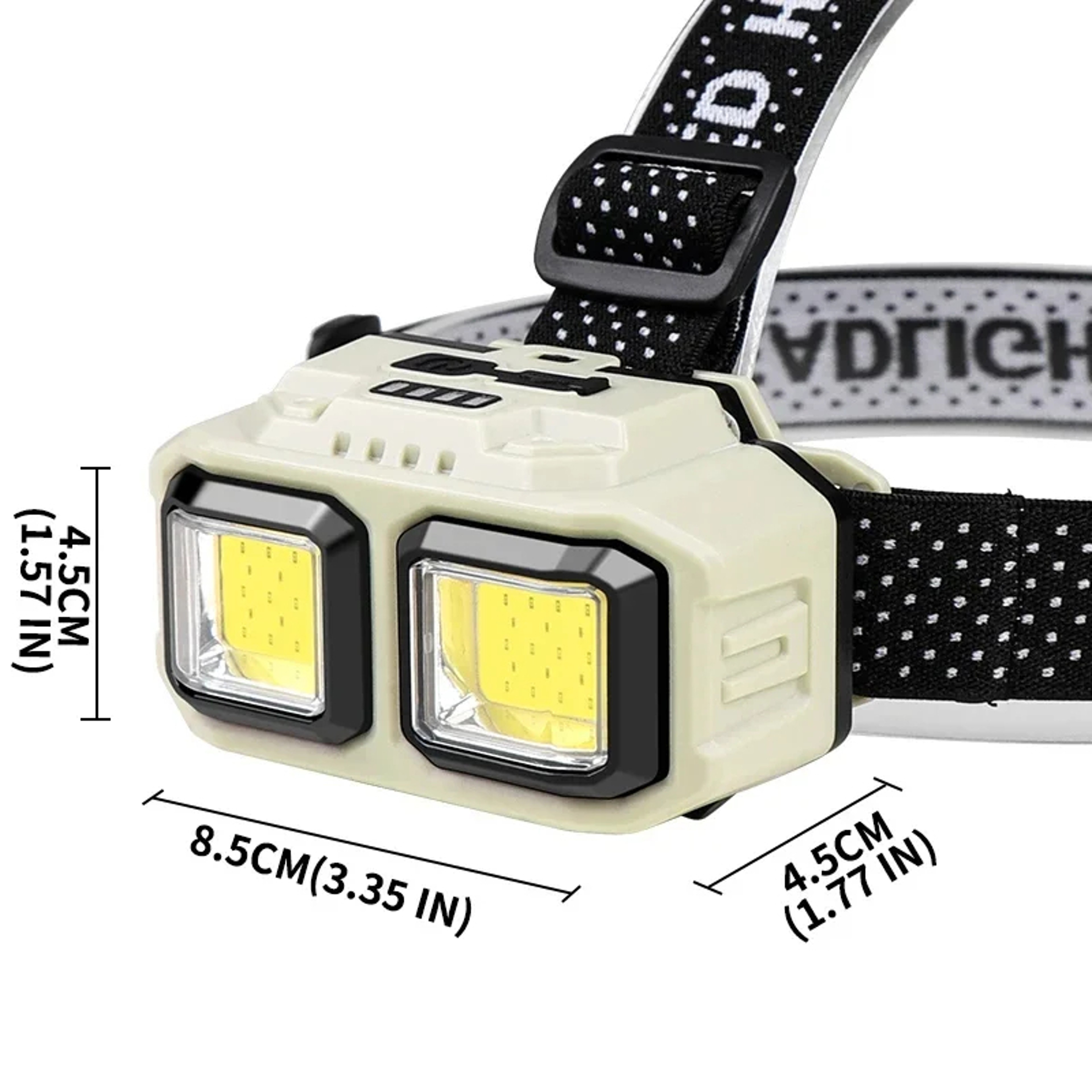 Powerful Headlamp Torch USB Rechargeable Flashlight Waterproof Head Light For Camping Fishing Minin 5