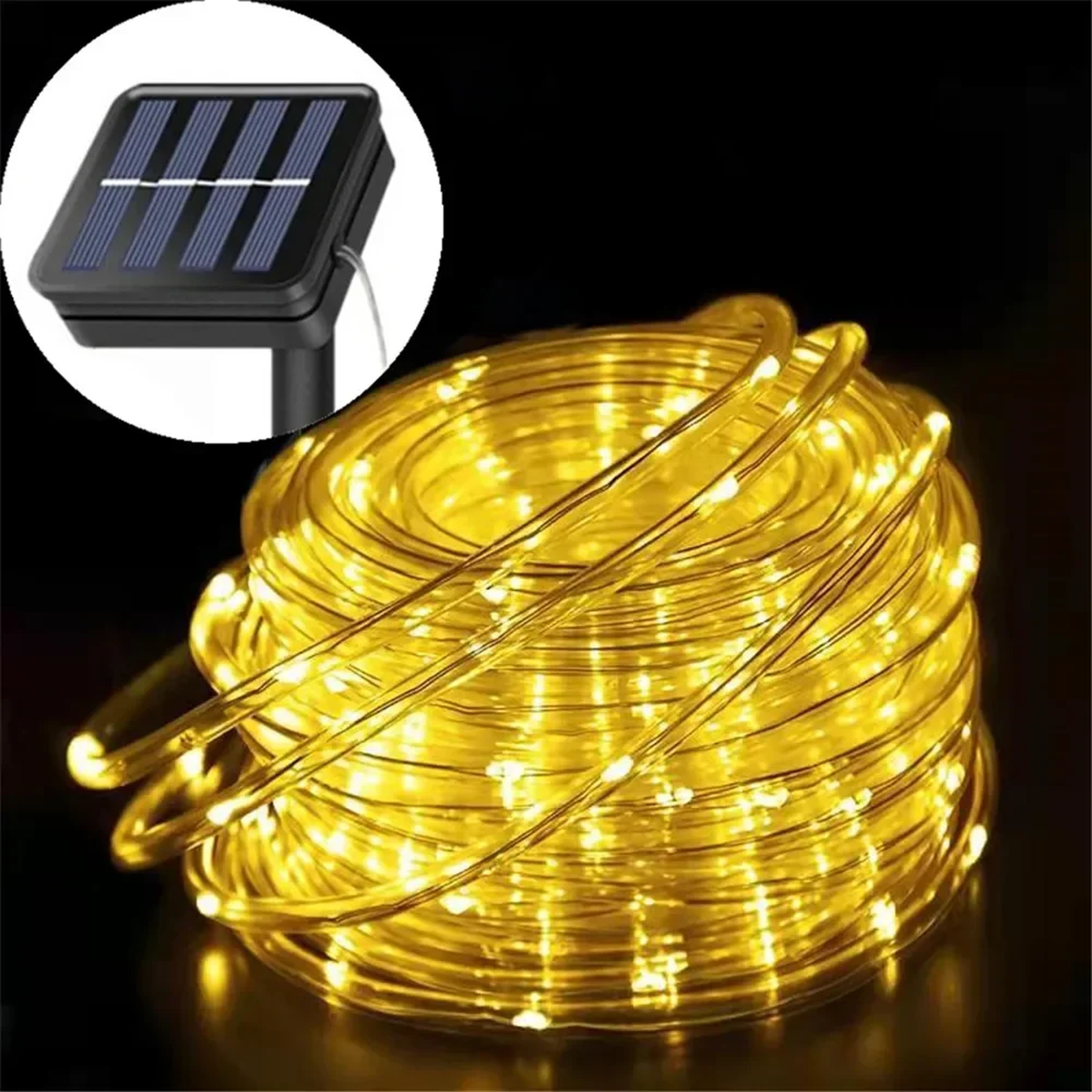 Solar Powered LED Tube Light, Waterproof Light for Garden, Patio, Wedding, Party, Outdoor Tree, Stair, Railing Guardrail – view 7