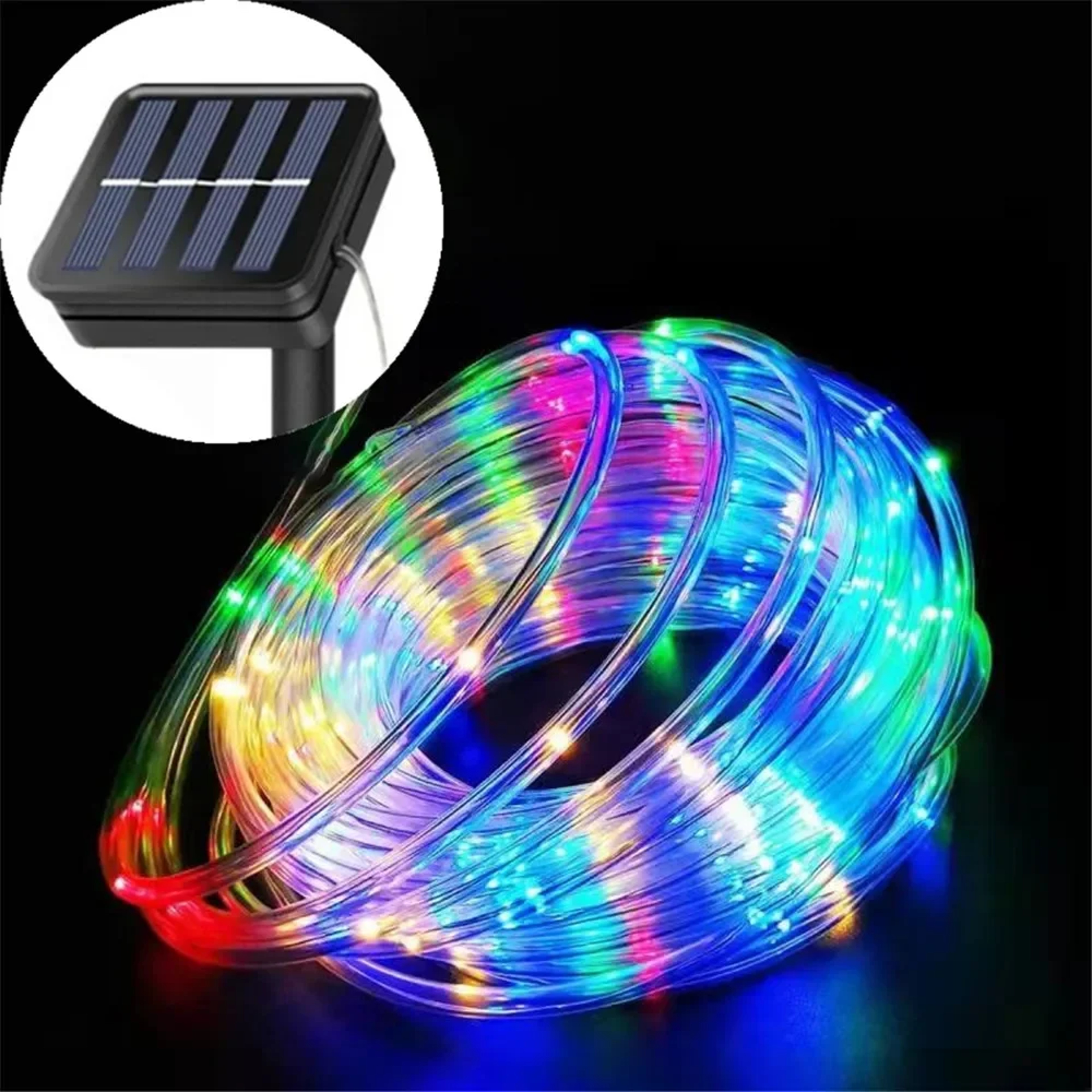 Solar Powered LED Tube Light, Waterproof Light for Garden, Patio, Wedding, Party, Outdoor Tree, Stair, Railing Guardrail – view 9