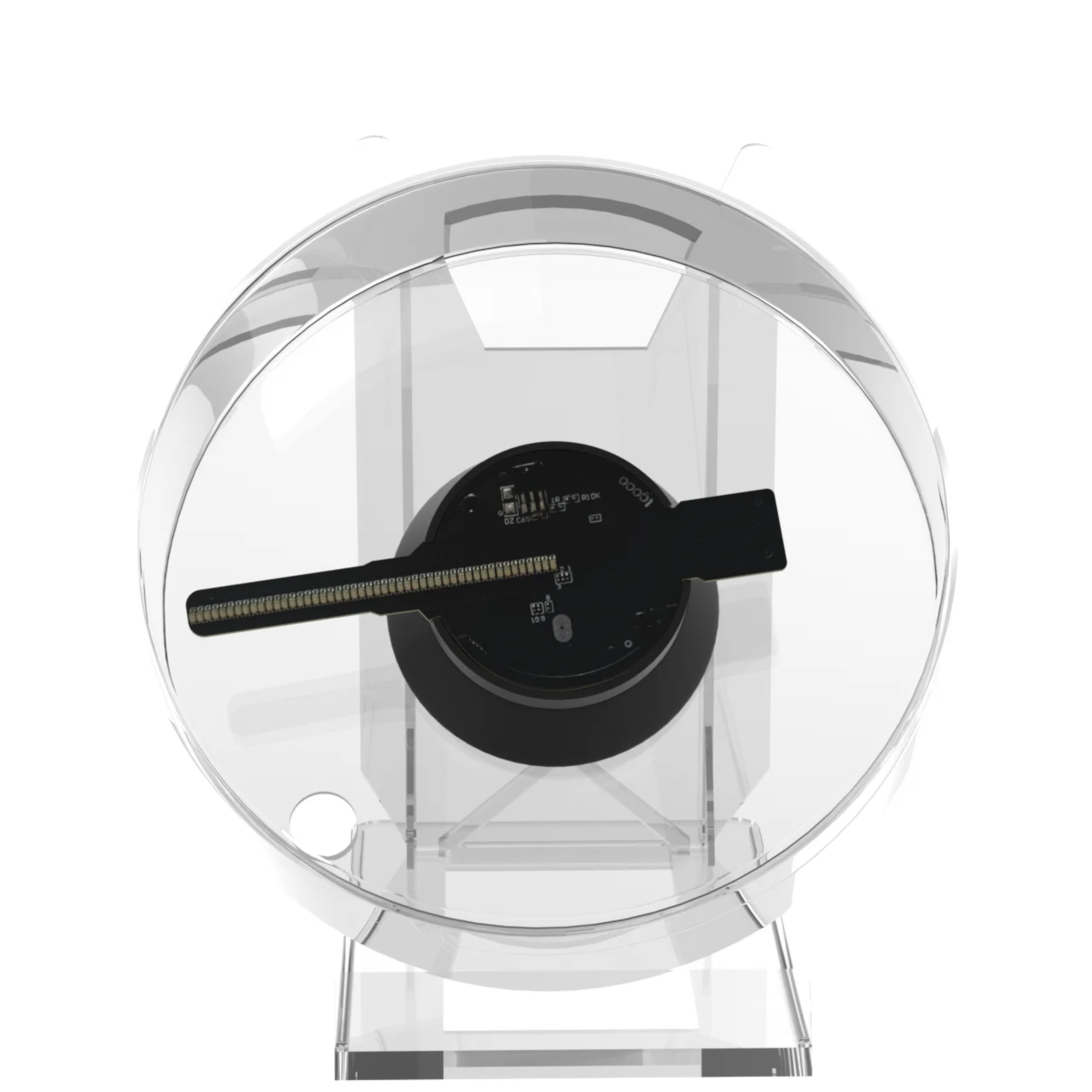 USB Powered Hologram Fan Mini Projector Advertising Display Light Christmas Festival Party Atmosphe 0